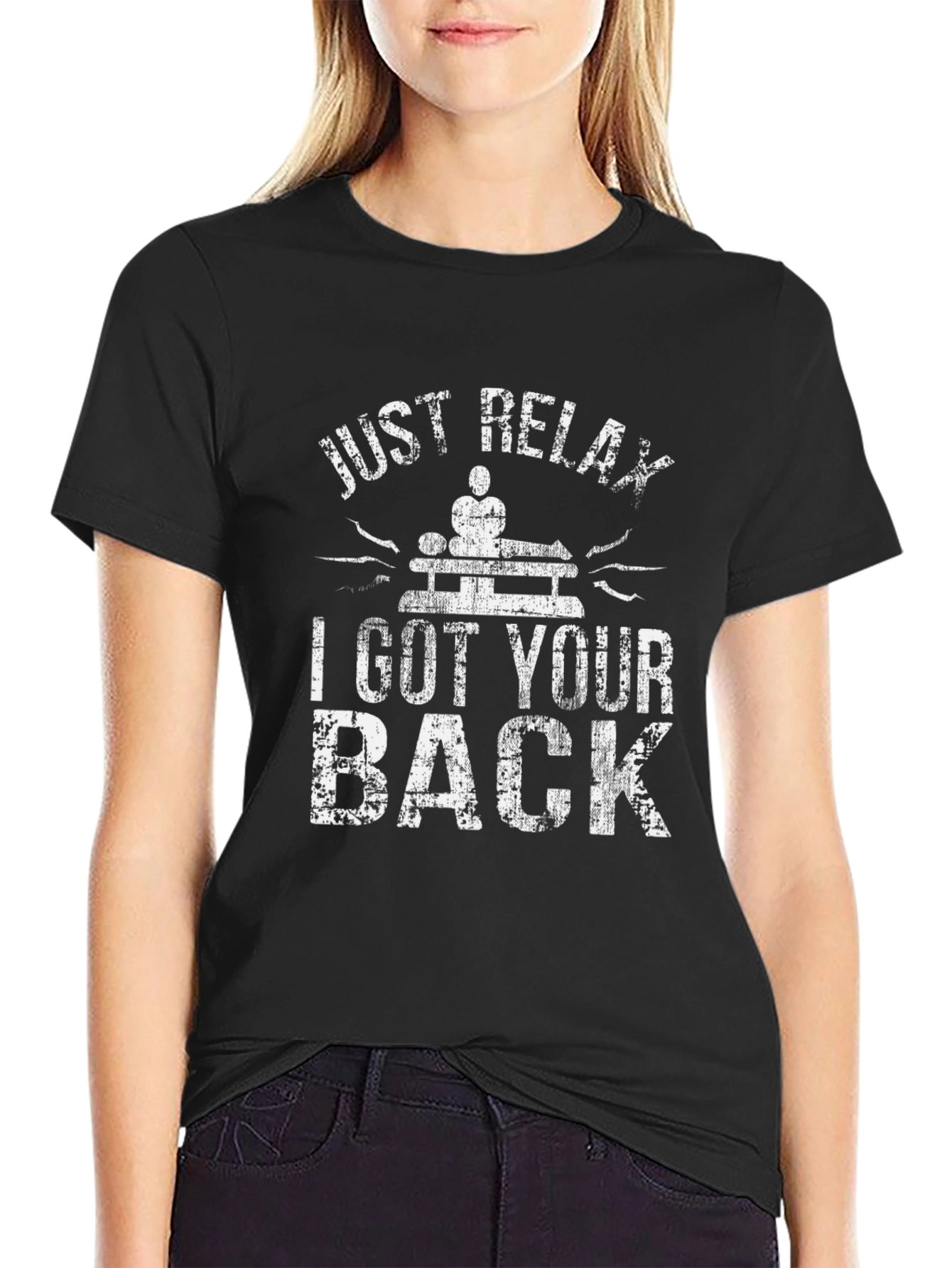 Just Relax I Got Your Back Massage Therapist T-Shirt