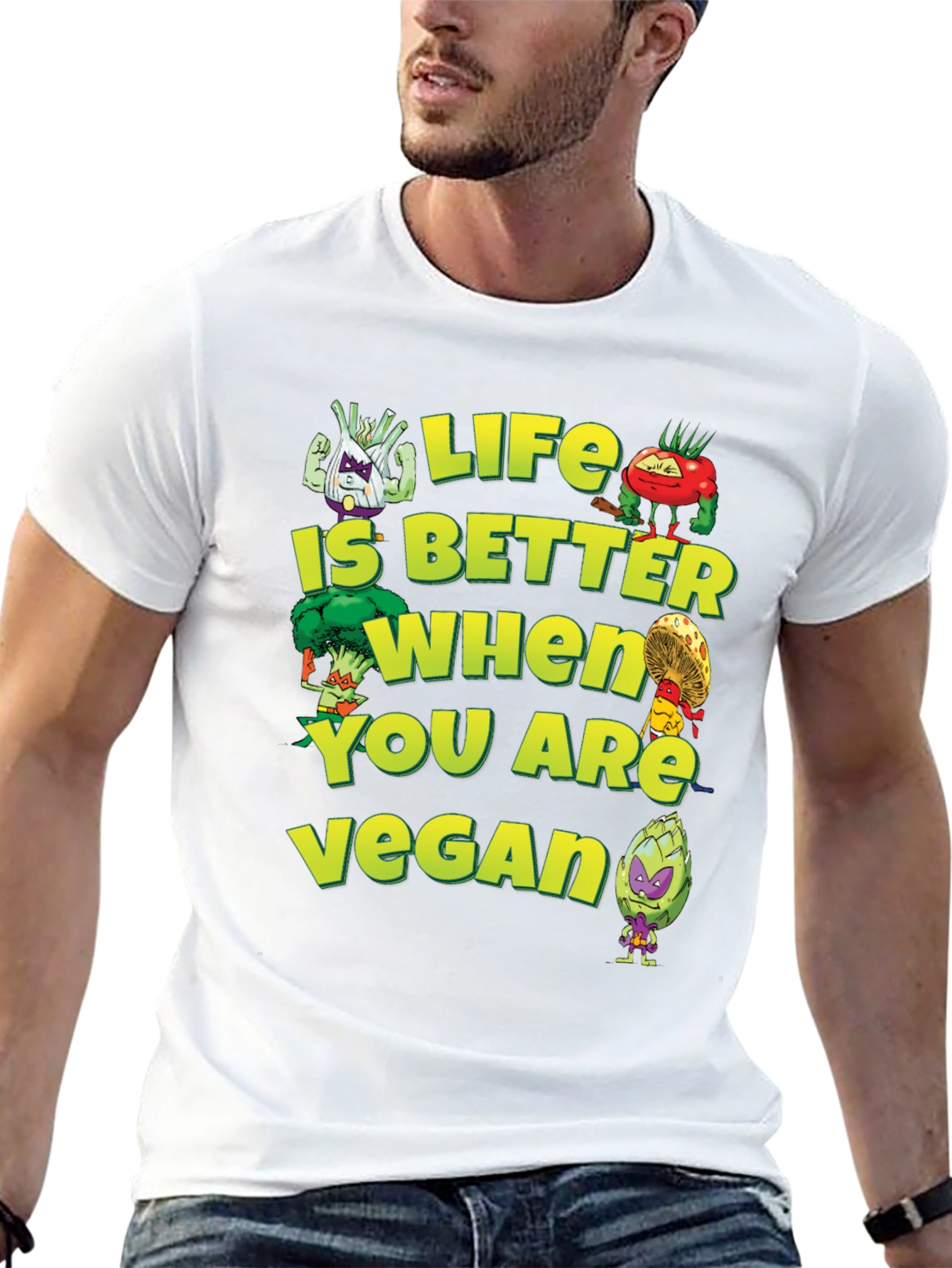 Life is Better Vegan T-Shirt