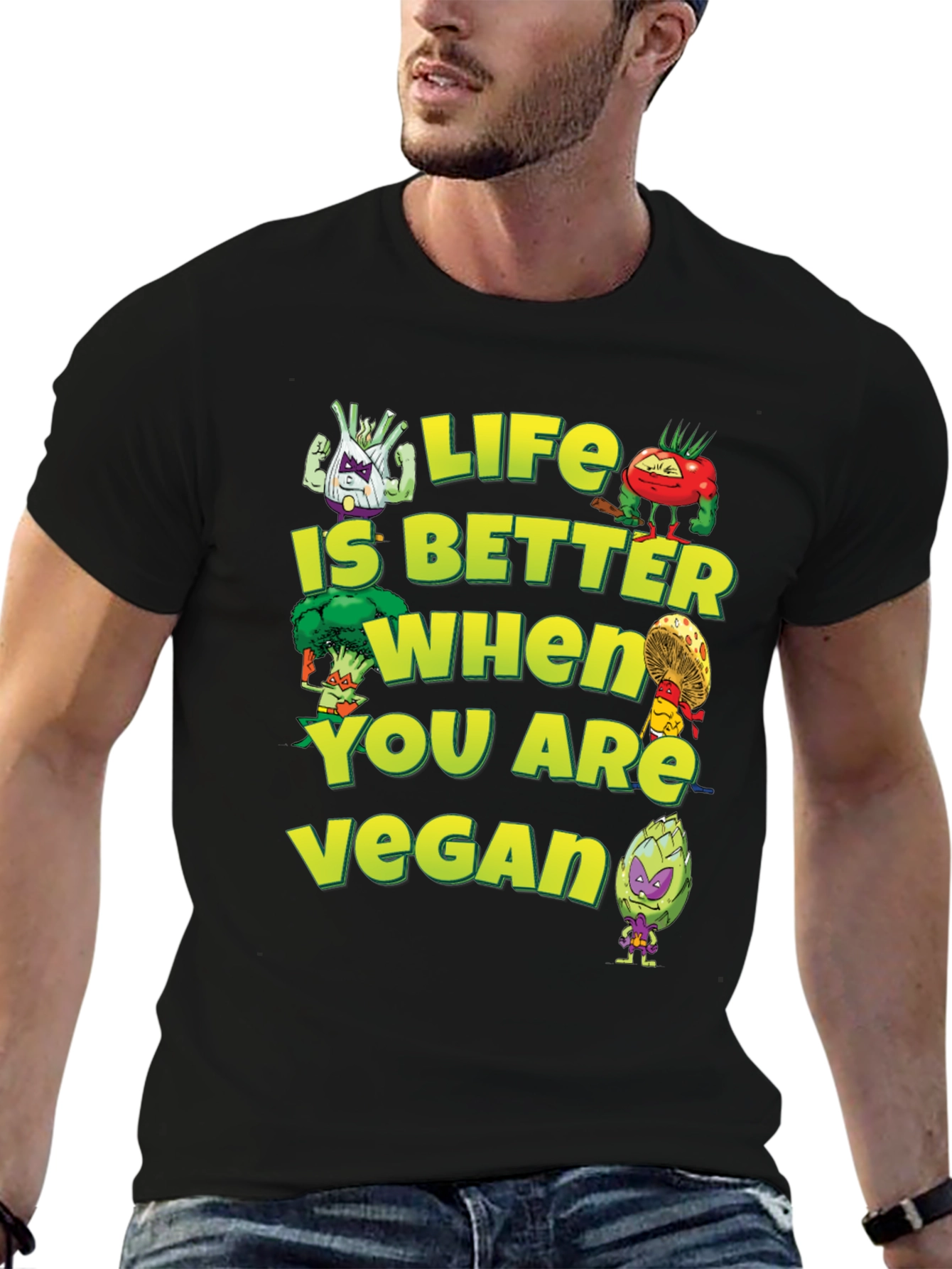 Life is Better Vegan T-Shirt