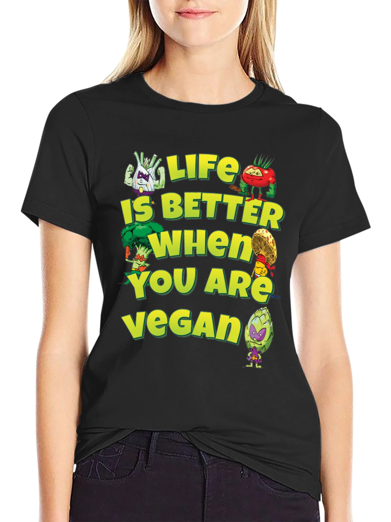 Life is Better Vegan T-Shirt