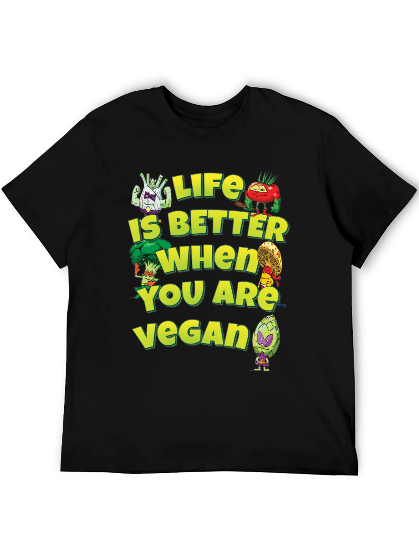 Life is Better Vegan T-Shirt