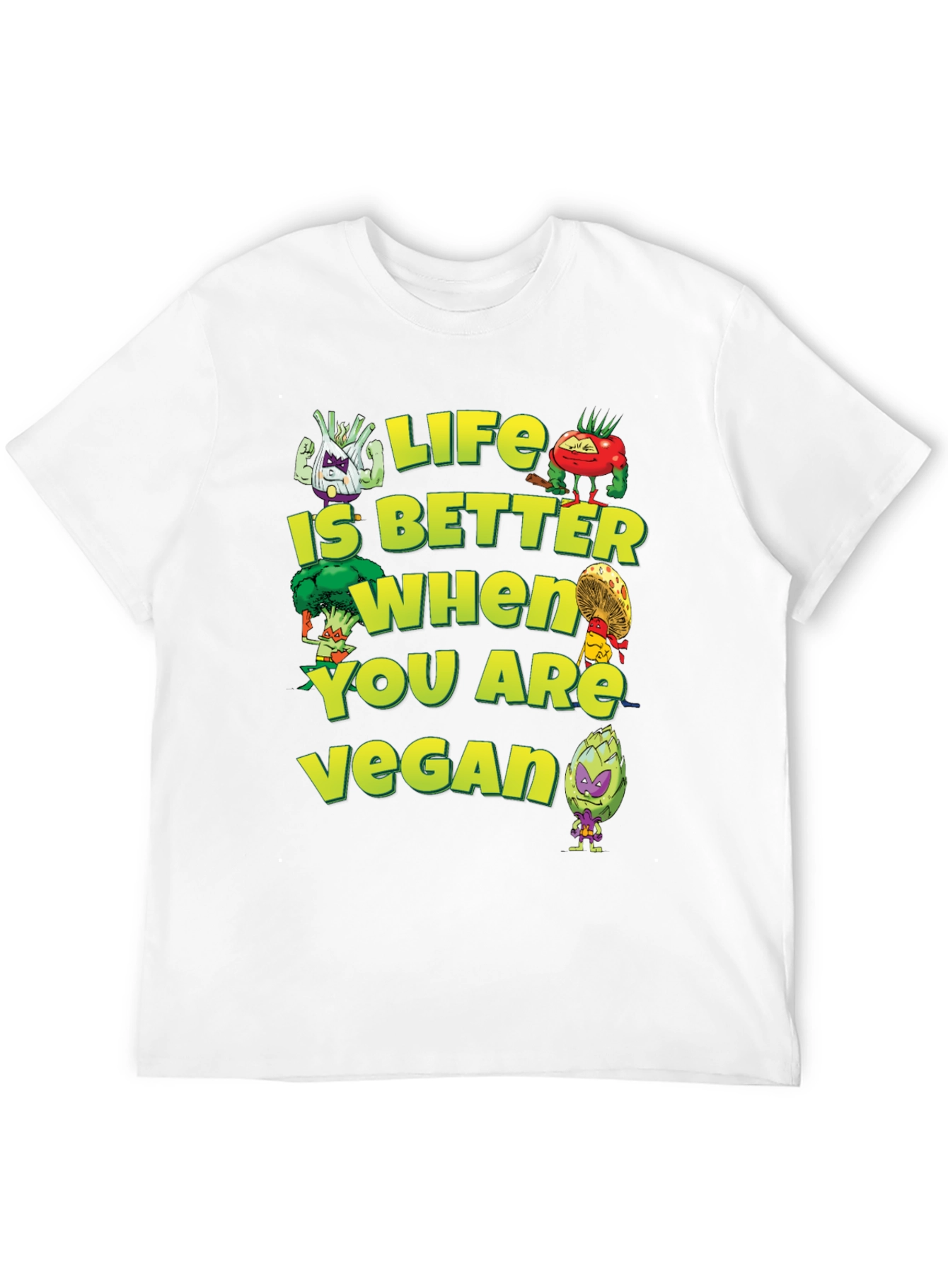 Life is Better Vegan T-Shirt