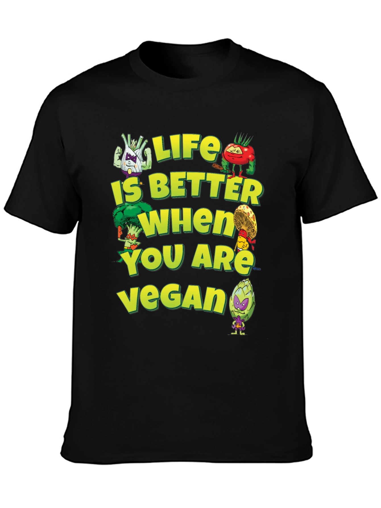 Life is Better Vegan T-Shirt