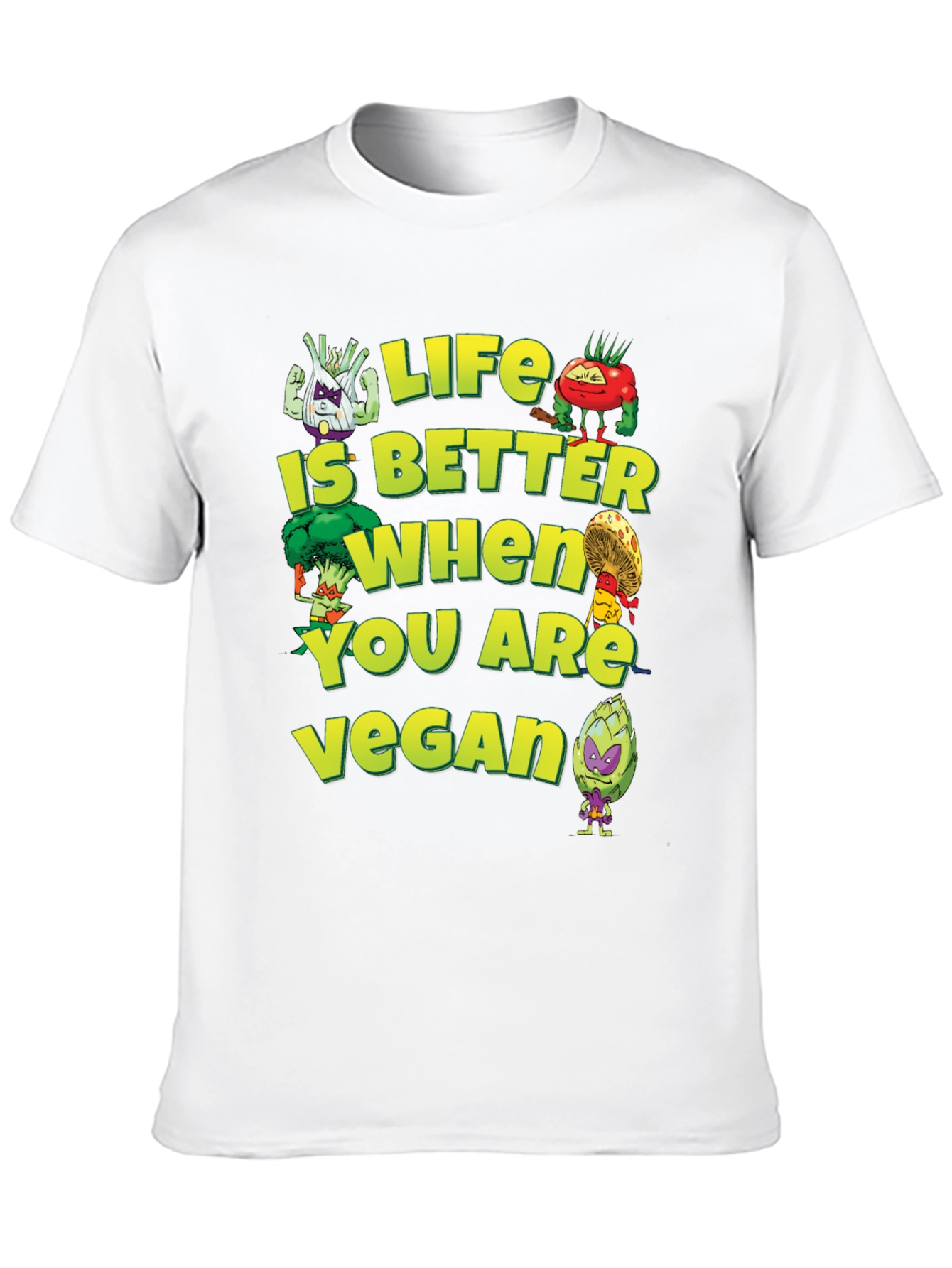 Life is Better Vegan T-Shirt