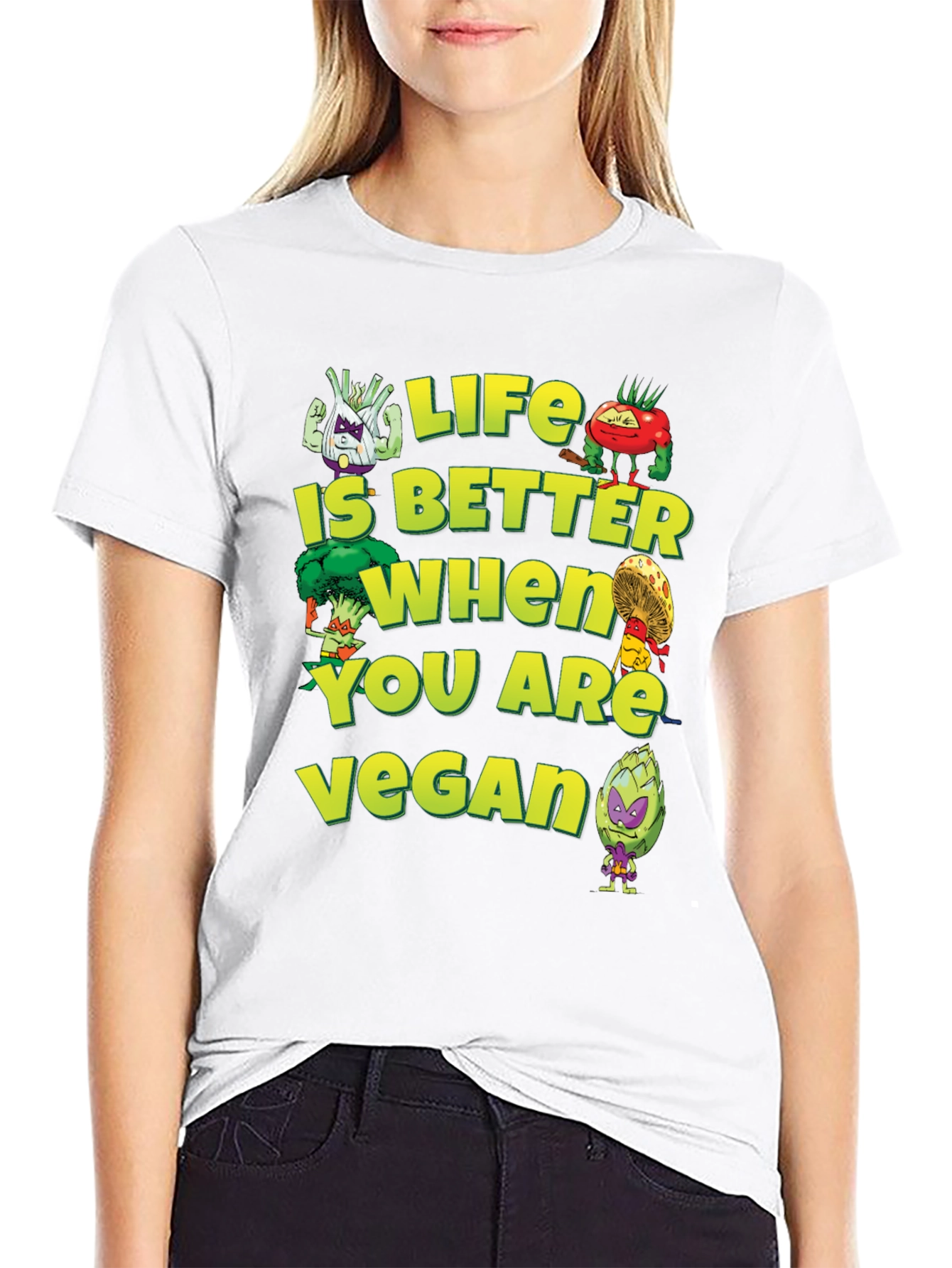 Life is Better Vegan T-Shirt