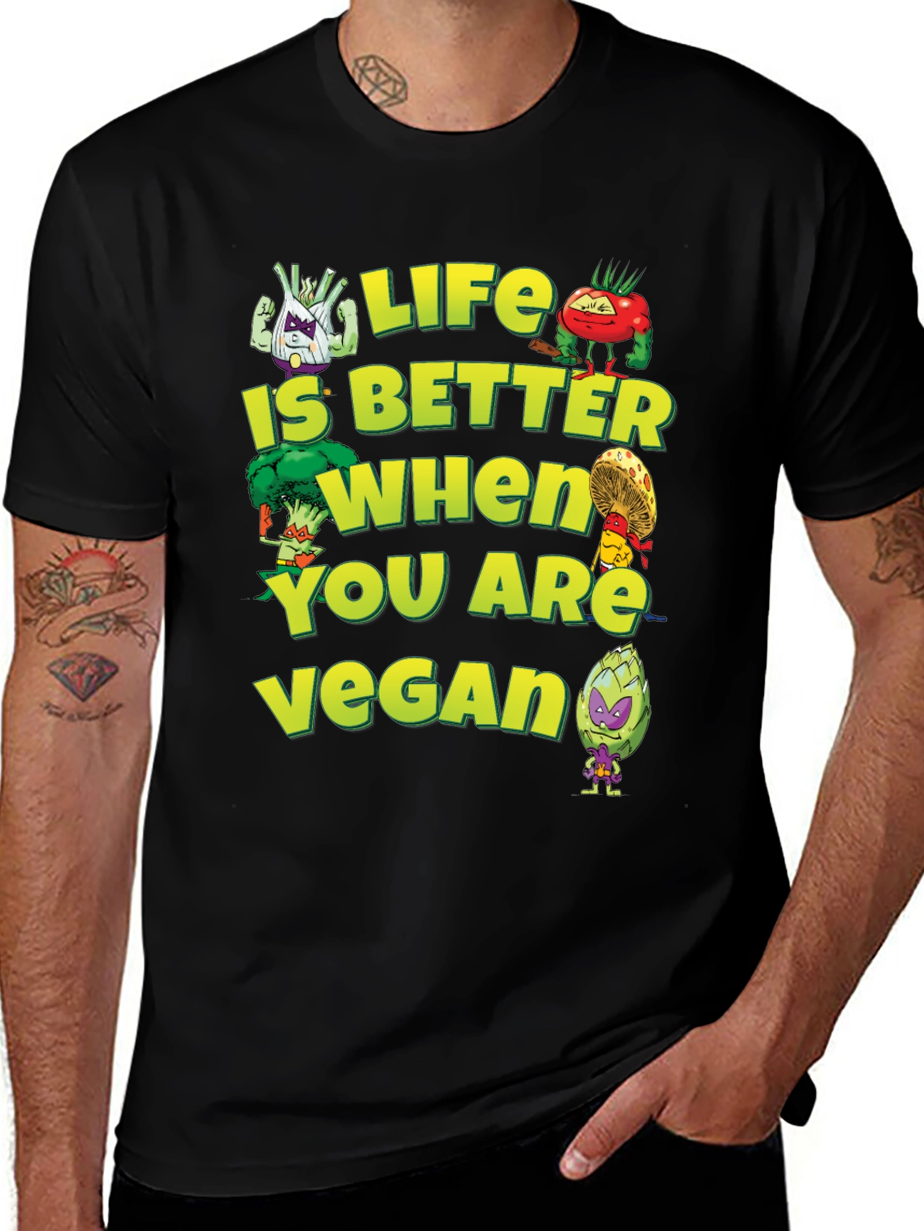 Life is Better Vegan T-Shirt
