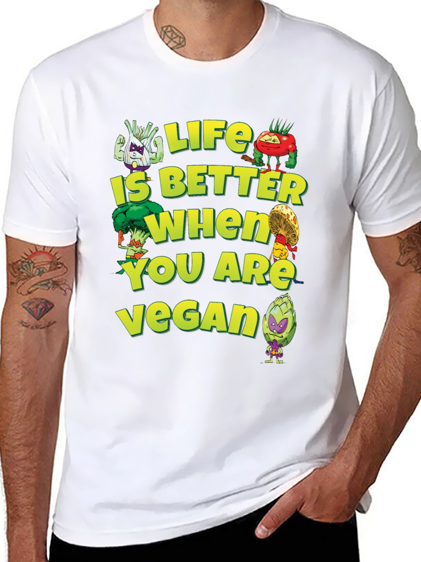 Life is Better Vegan T-Shirt
