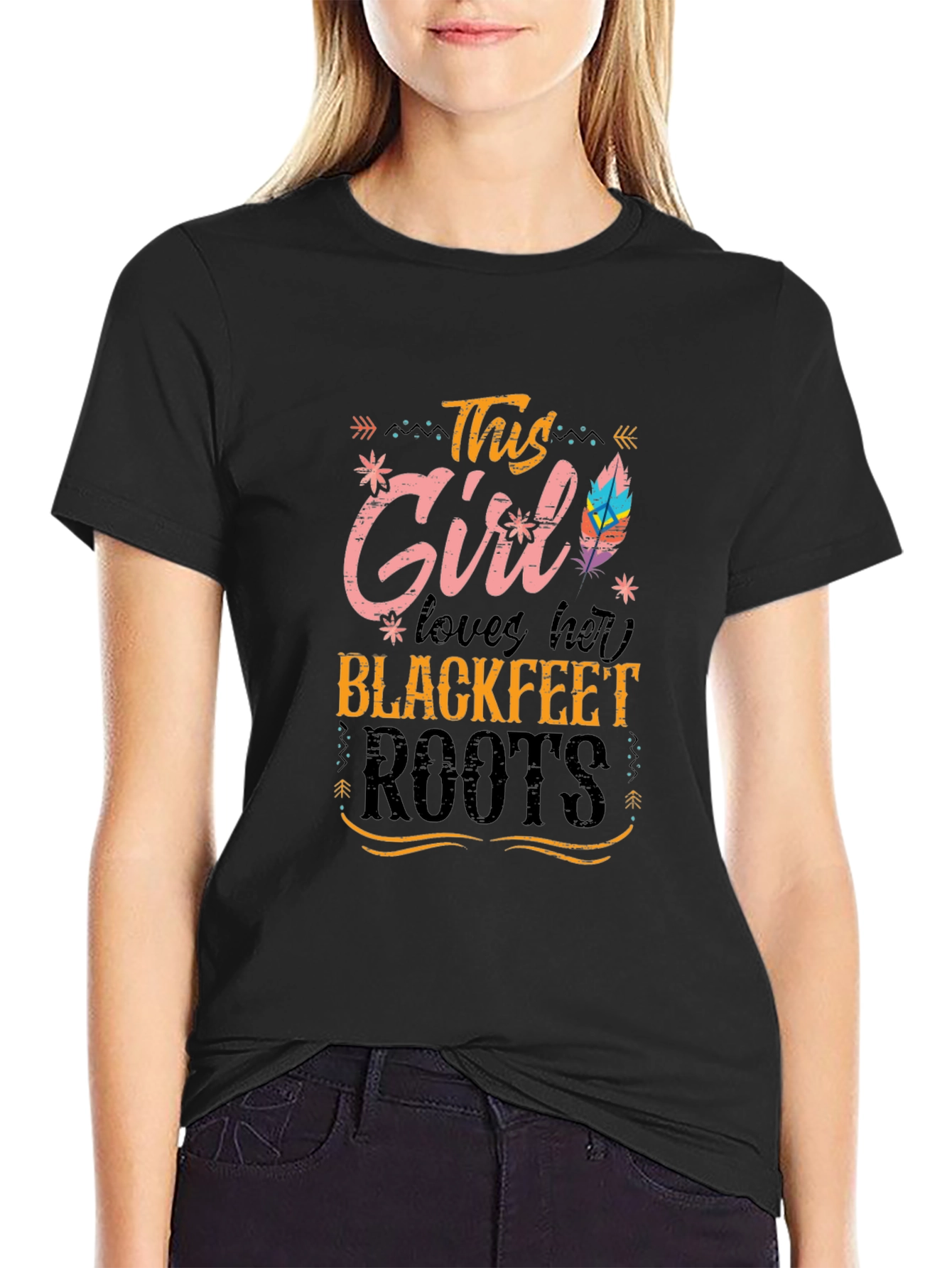 Black This Girl Graphic Tee