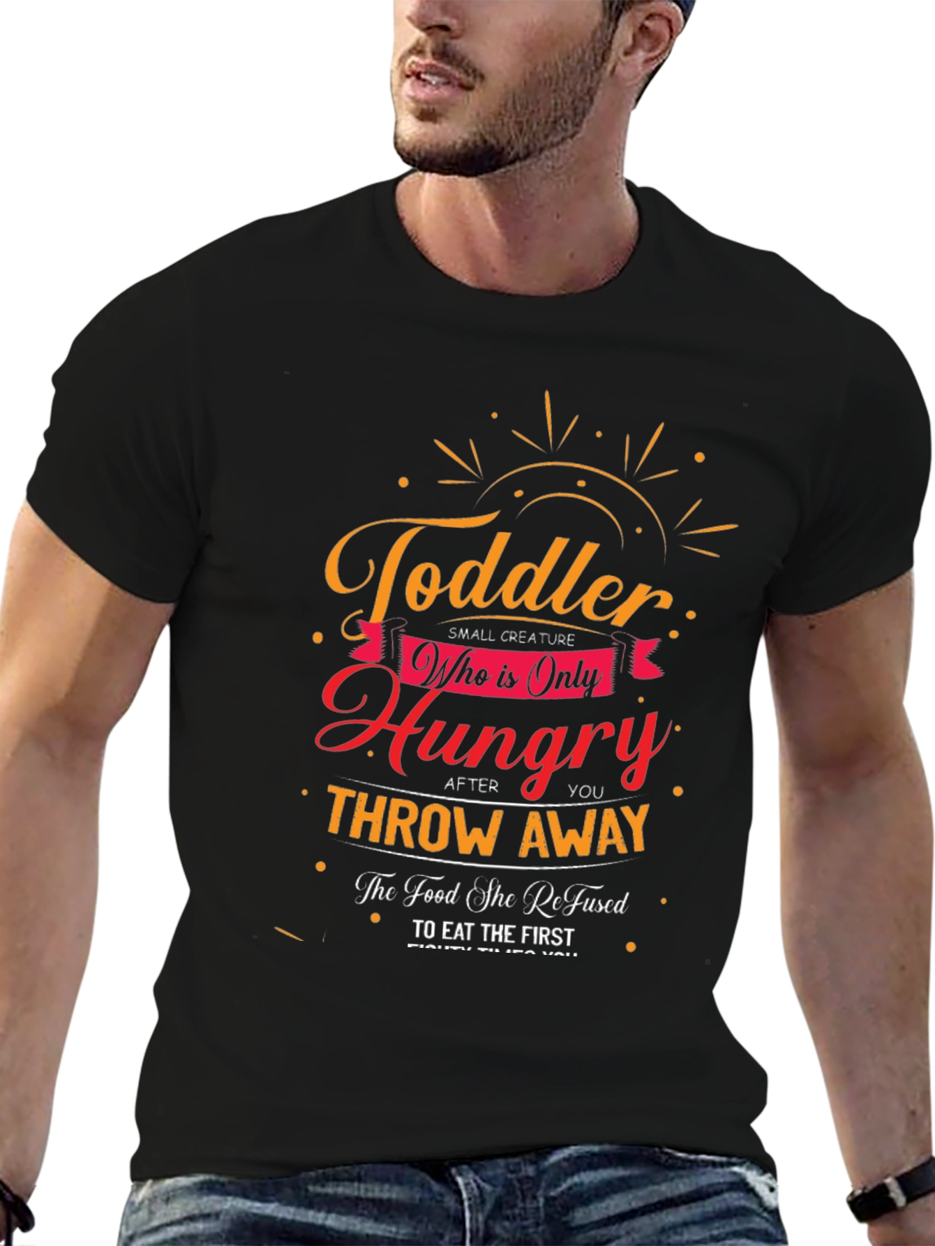 Toddler Hungry Funny T-Shirt