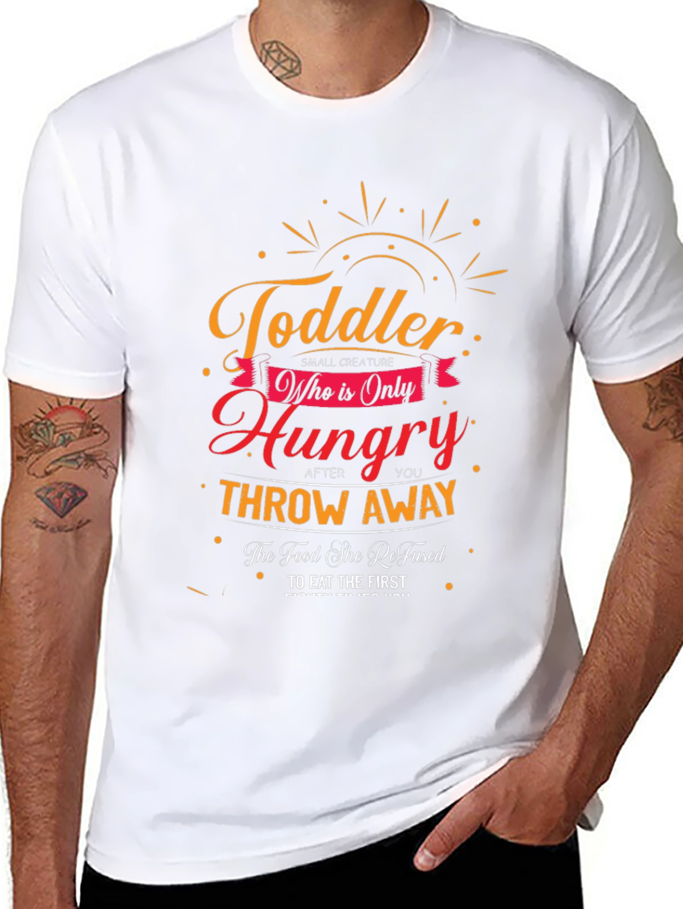 Toddler Hungry Funny T-Shirt
