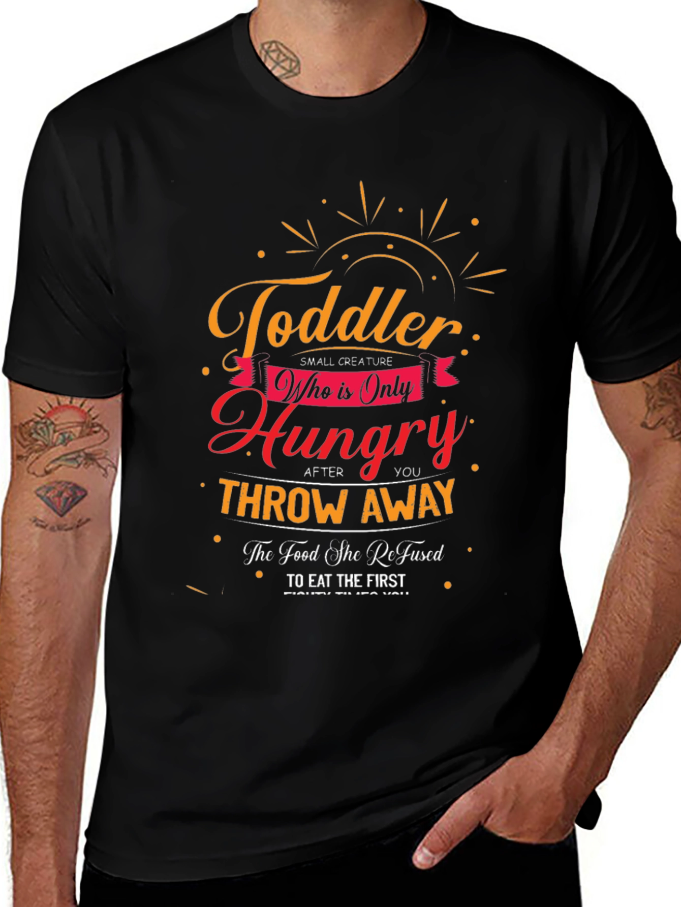 Toddler Hungry Funny T-Shirt