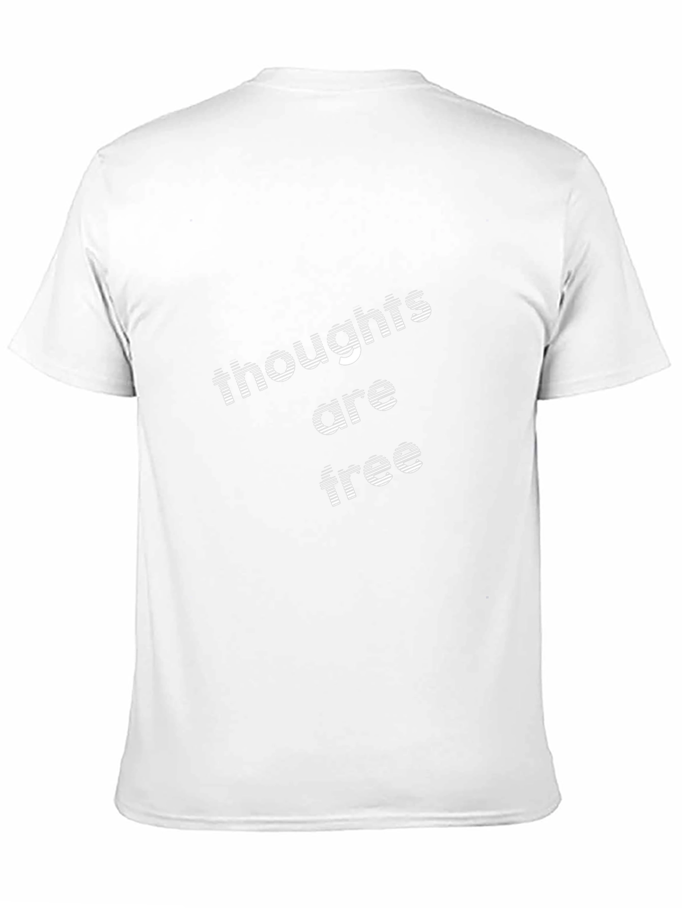 Thoughts are Free Black Tee