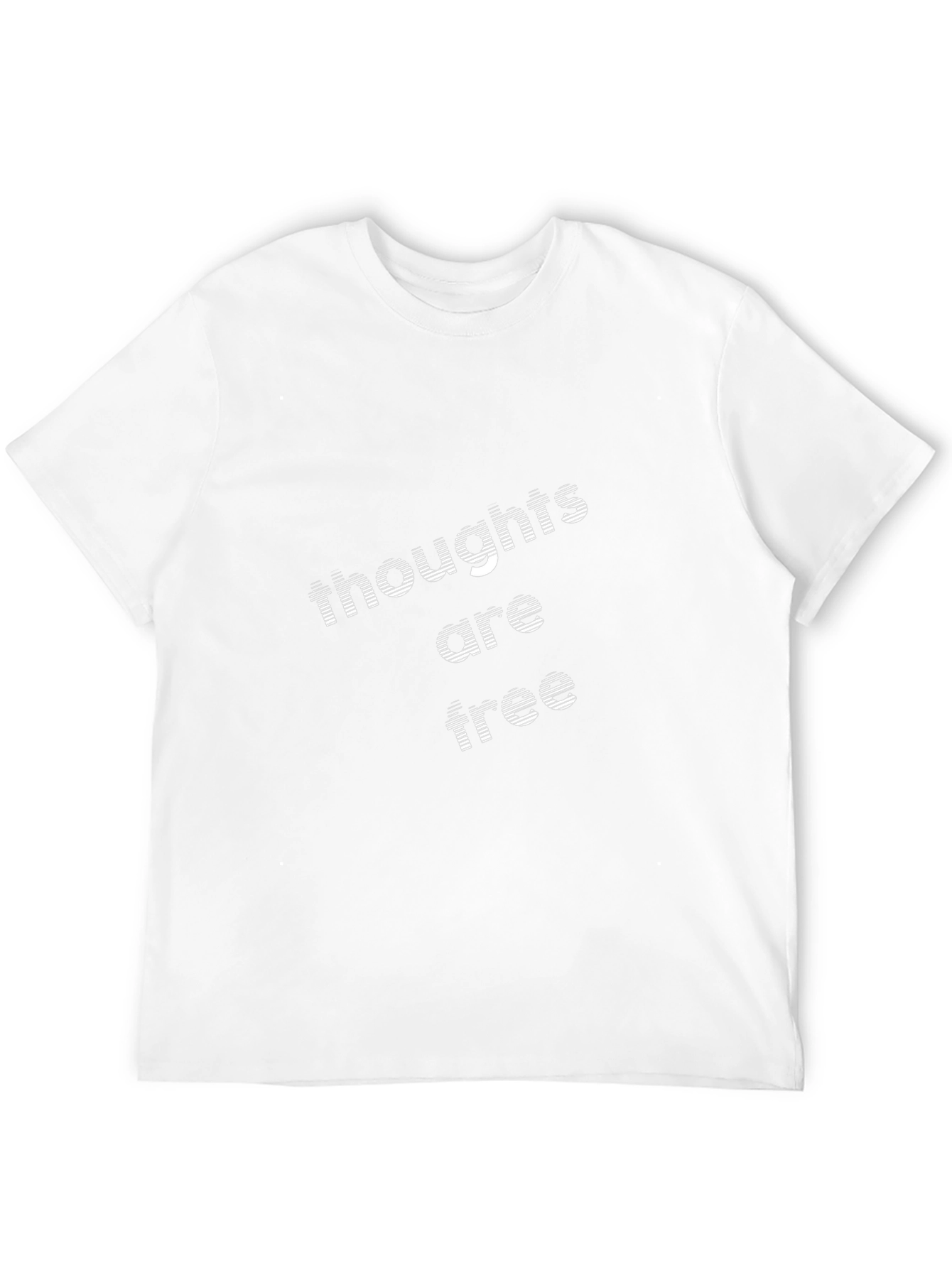 Thoughts are Free Black Tee