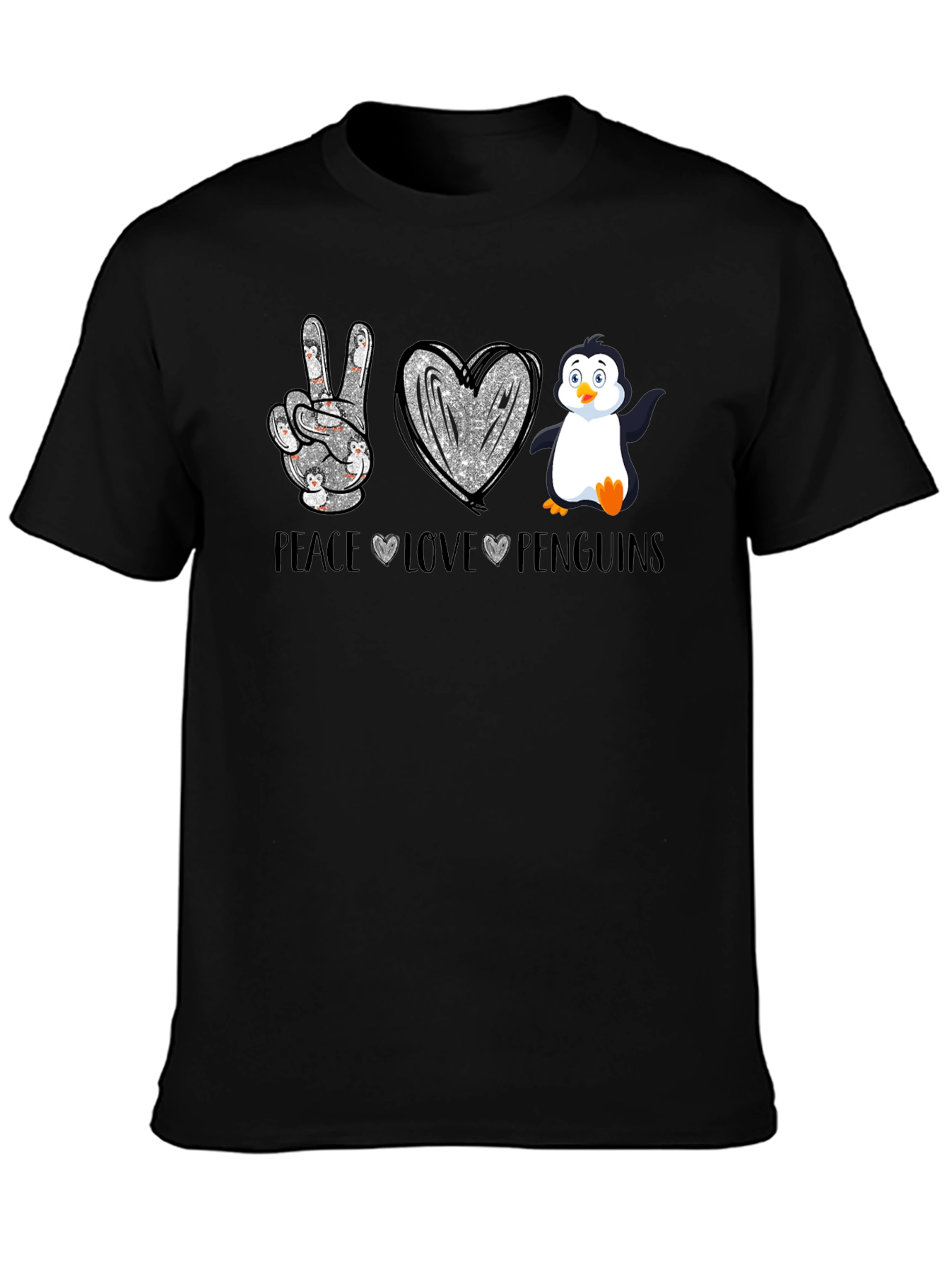 Peace Love Penguins T-Shirt