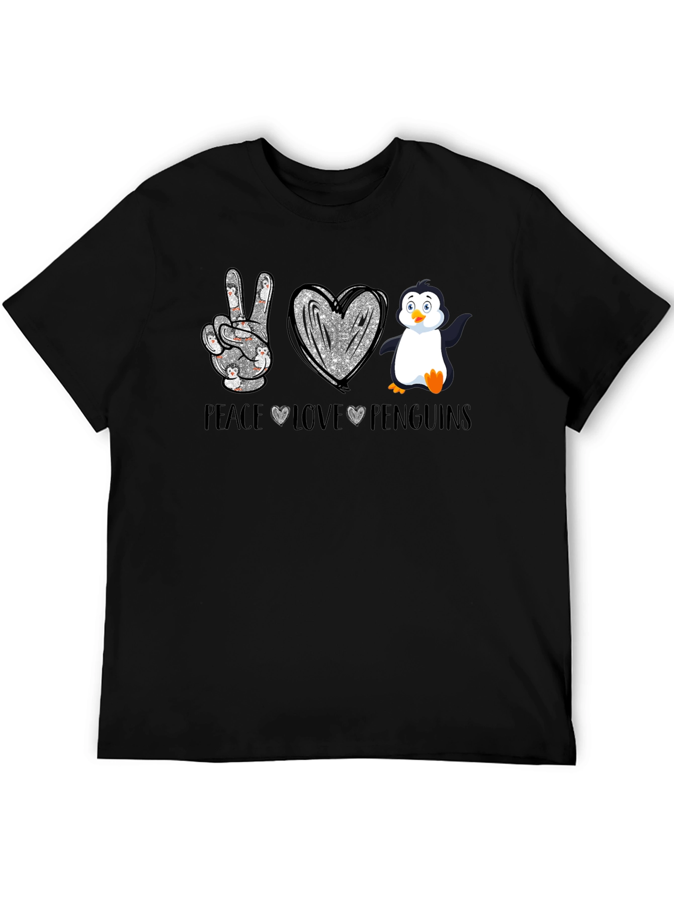 Peace Love Penguins T-Shirt