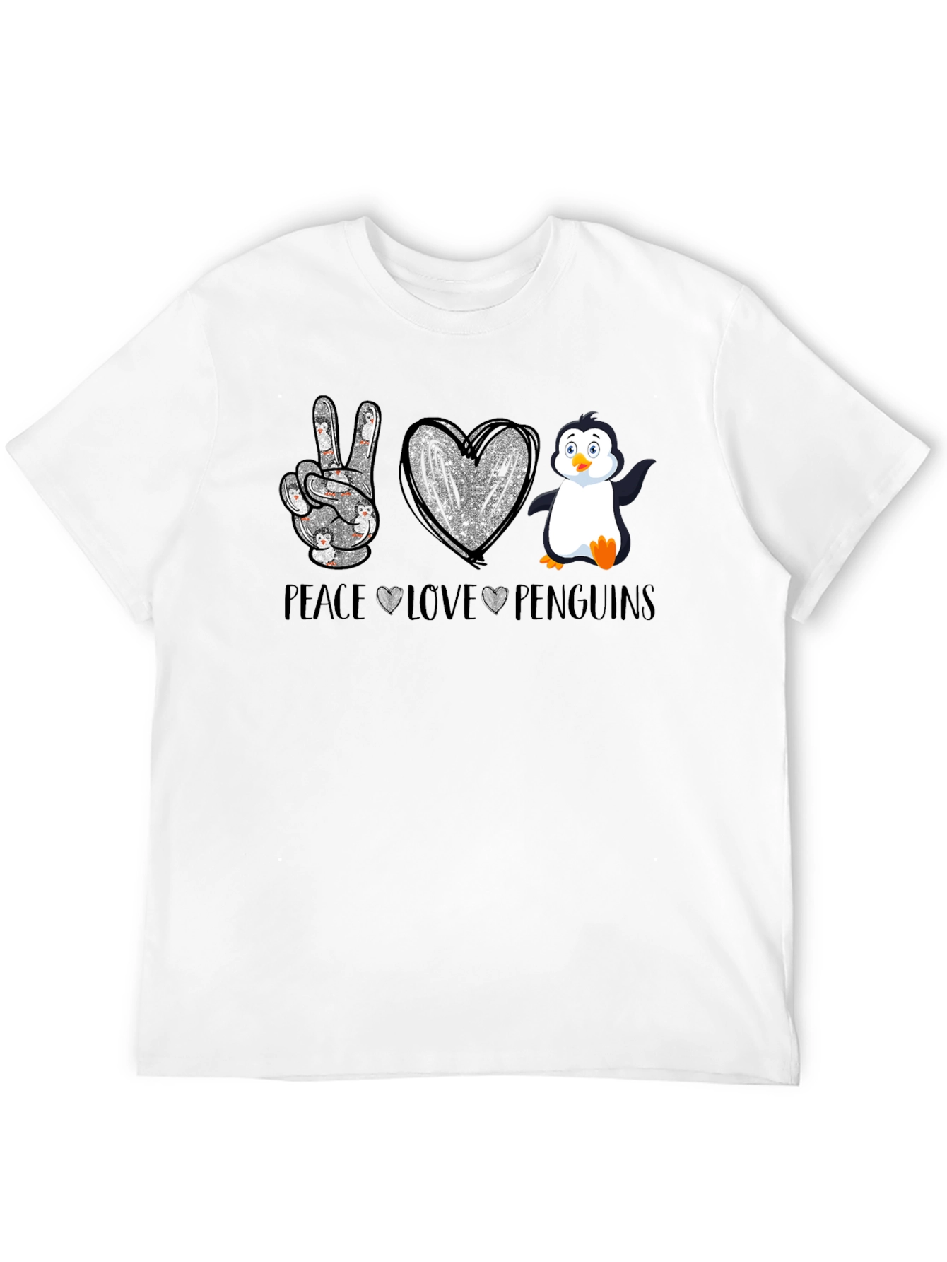 Peace Love Penguins T-Shirt