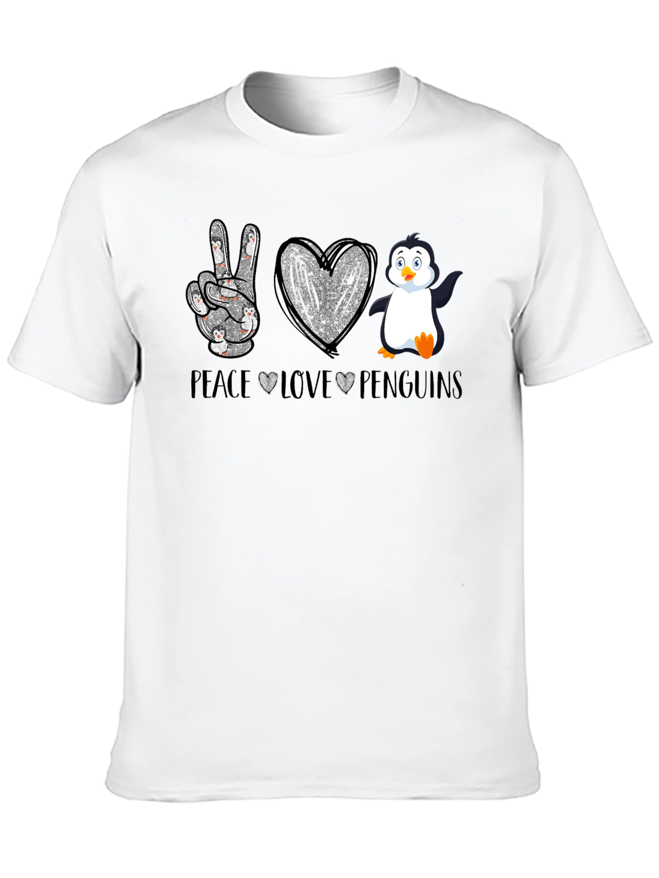 Peace Love Penguins T-Shirt
