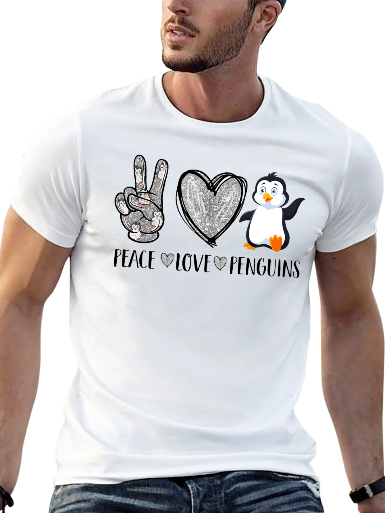 Peace Love Penguins T-Shirt