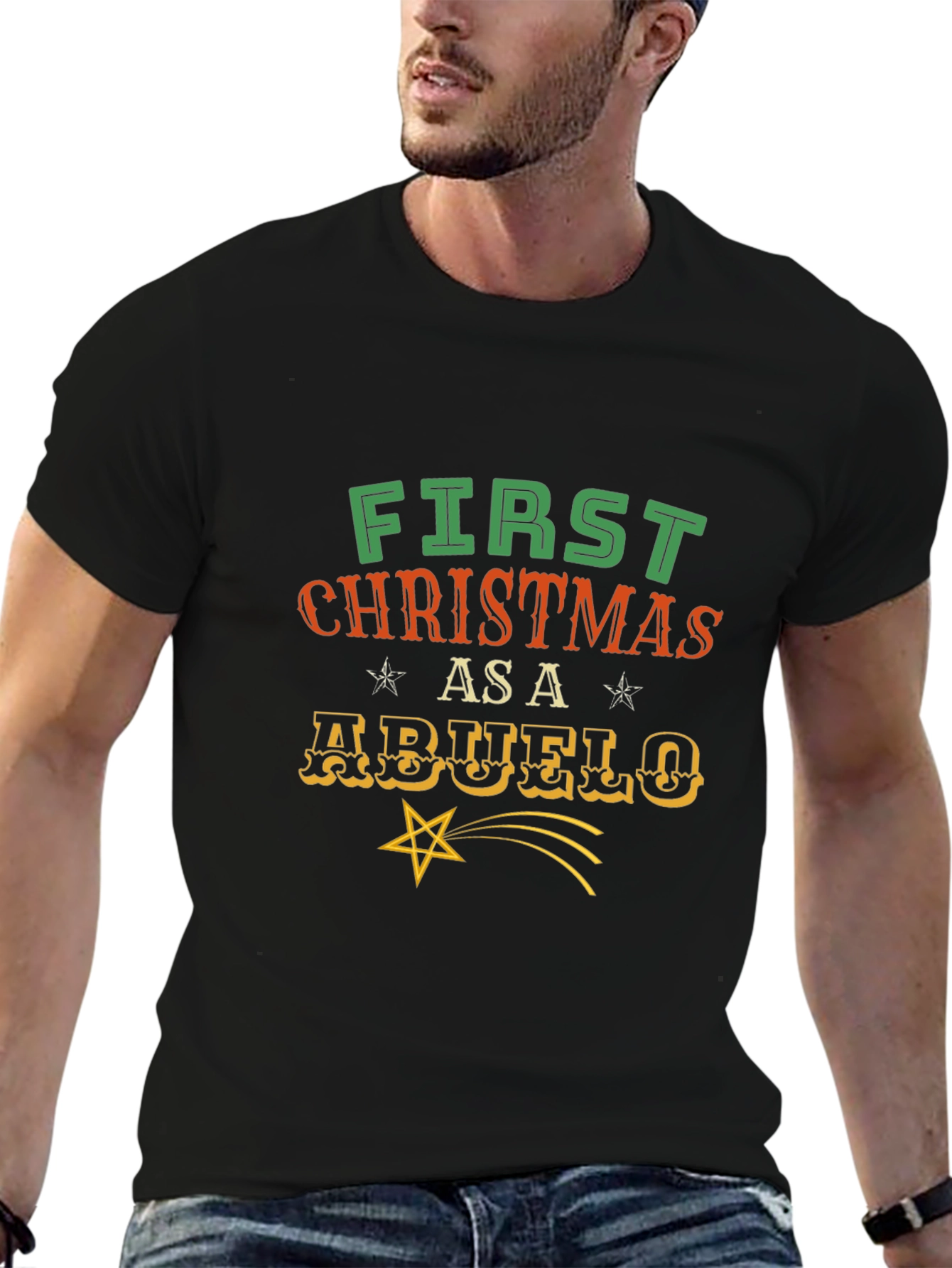 First Christmas as Abuelo T-Shirt