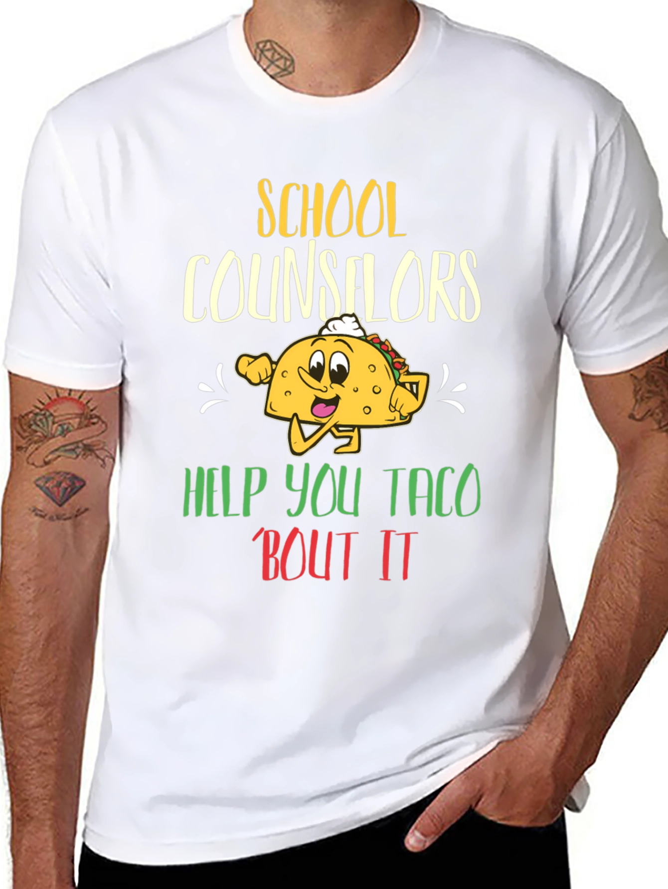 School Counselors Help You Taco Bout It T-Shirt