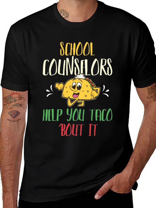 School Counselors Help You Taco Bout It T-Shirt