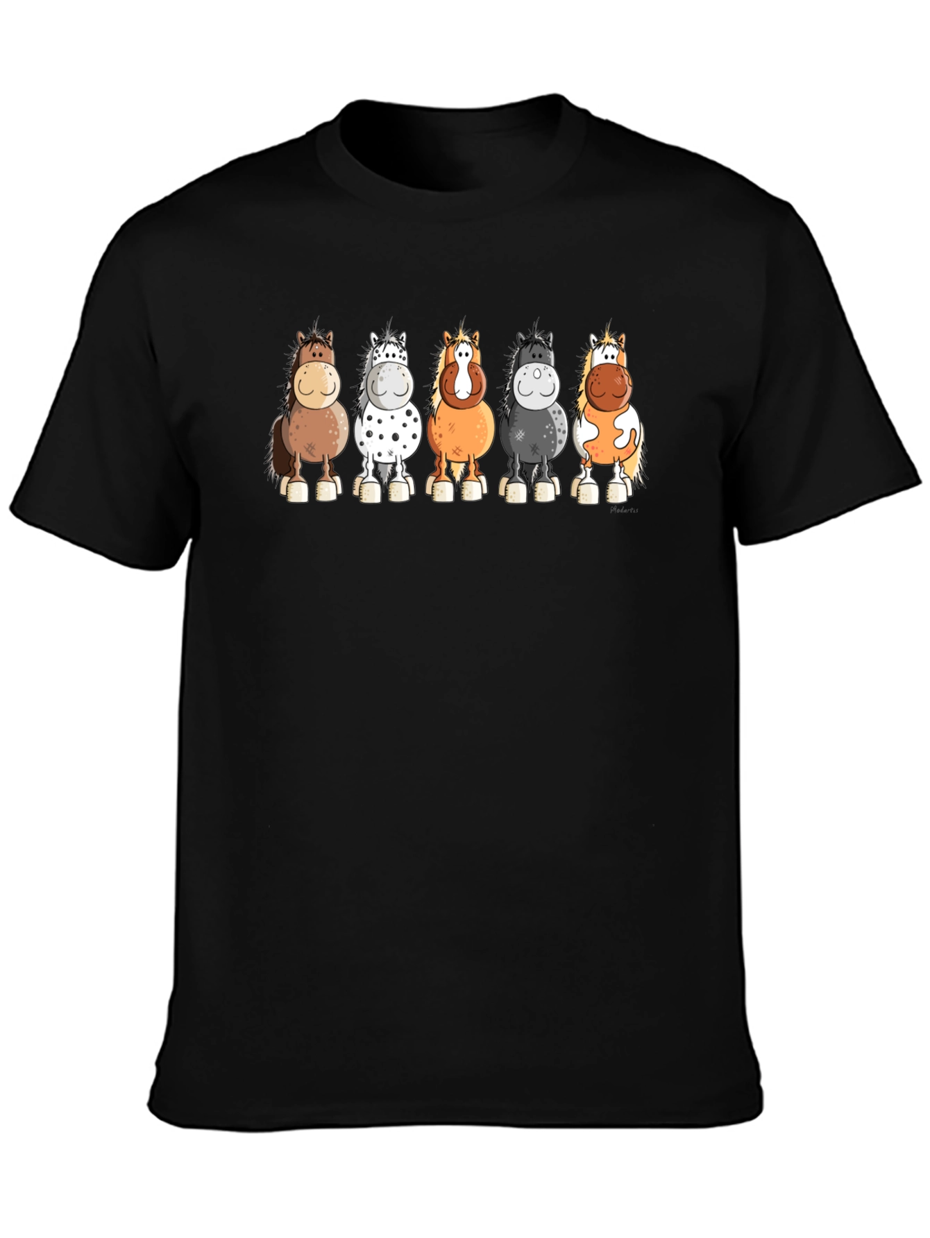 Cartoon Horse T-Shirt