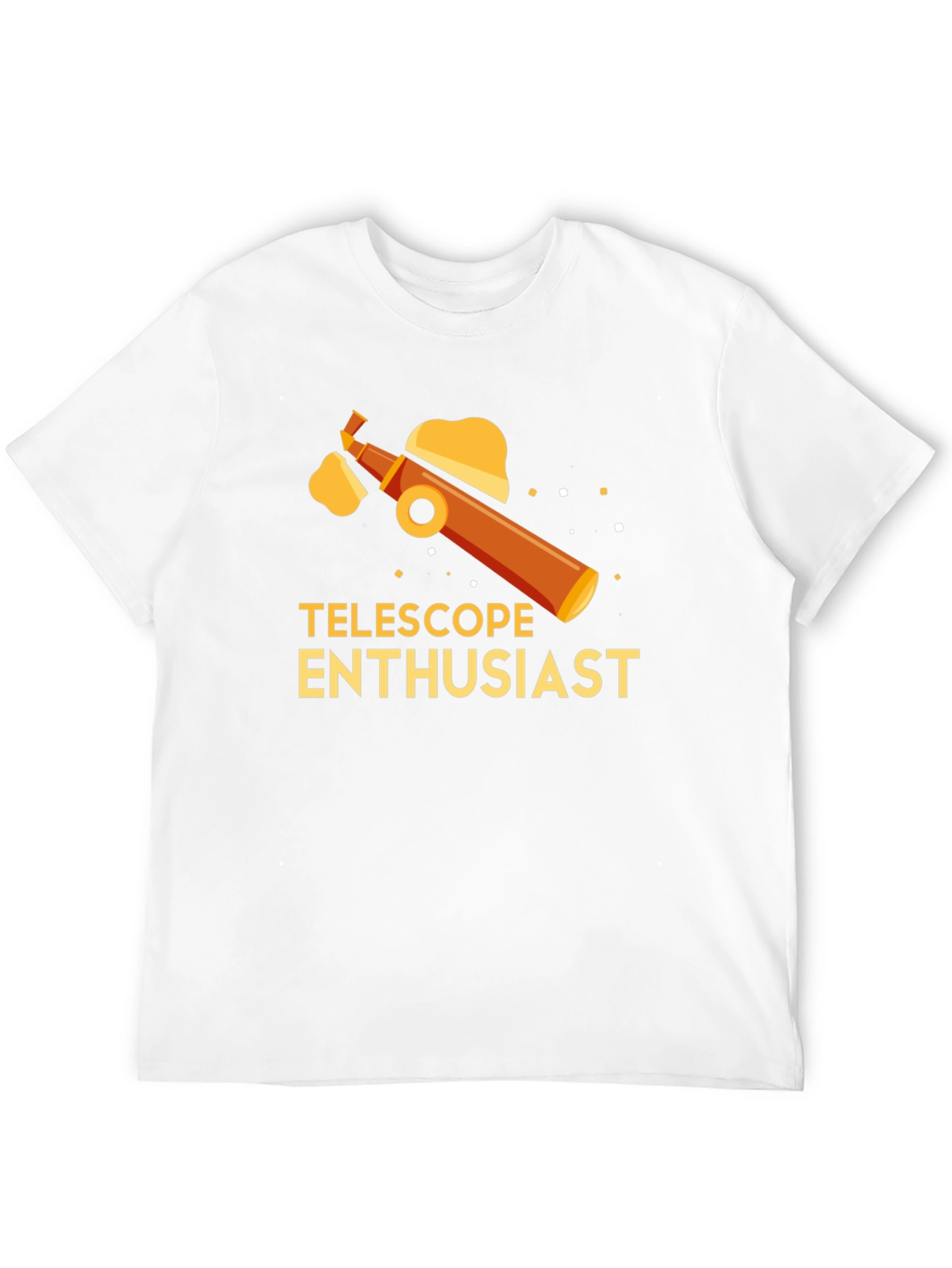Telescope Enthusiast Graphic Tee - Astronomy Lovers Shirt