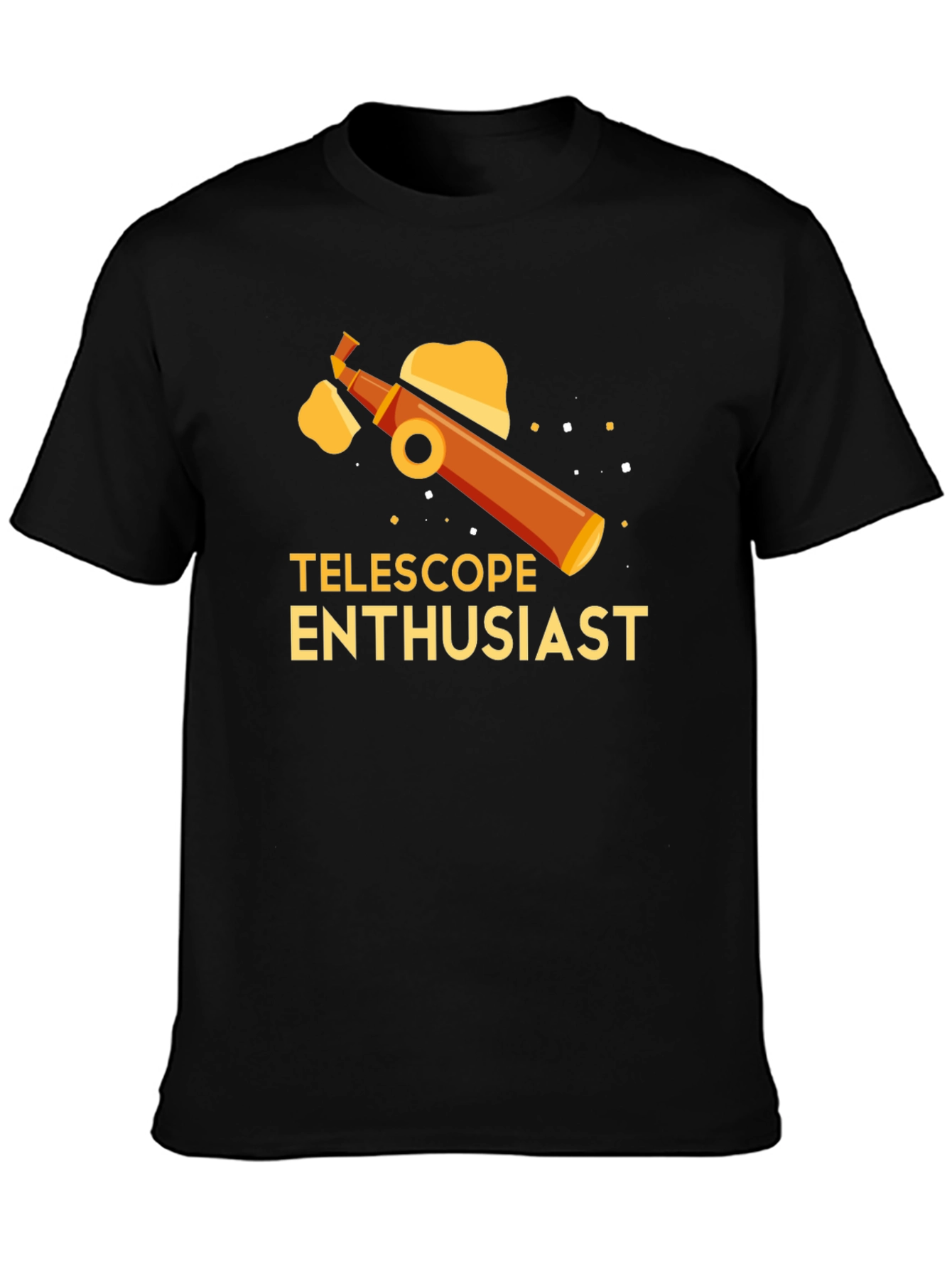 Telescope Enthusiast Graphic Tee - Astronomy Lovers Shirt