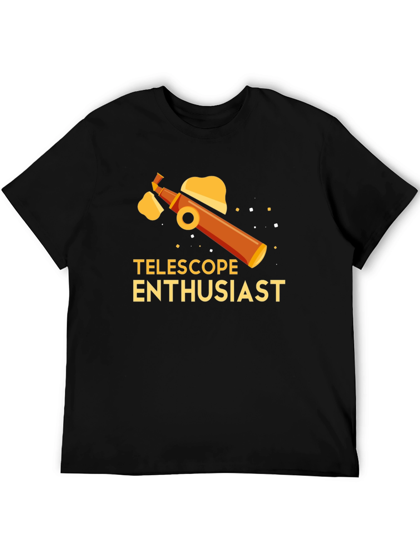 Telescope Enthusiast Graphic Tee - Astronomy Lovers Shirt