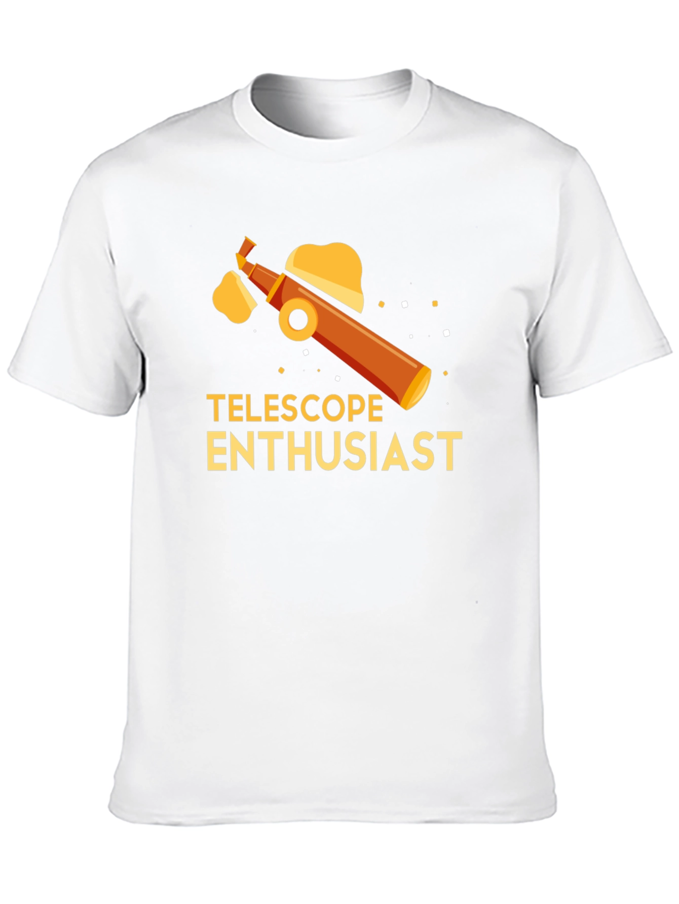 Telescope Enthusiast Graphic Tee - Astronomy Lovers Shirt