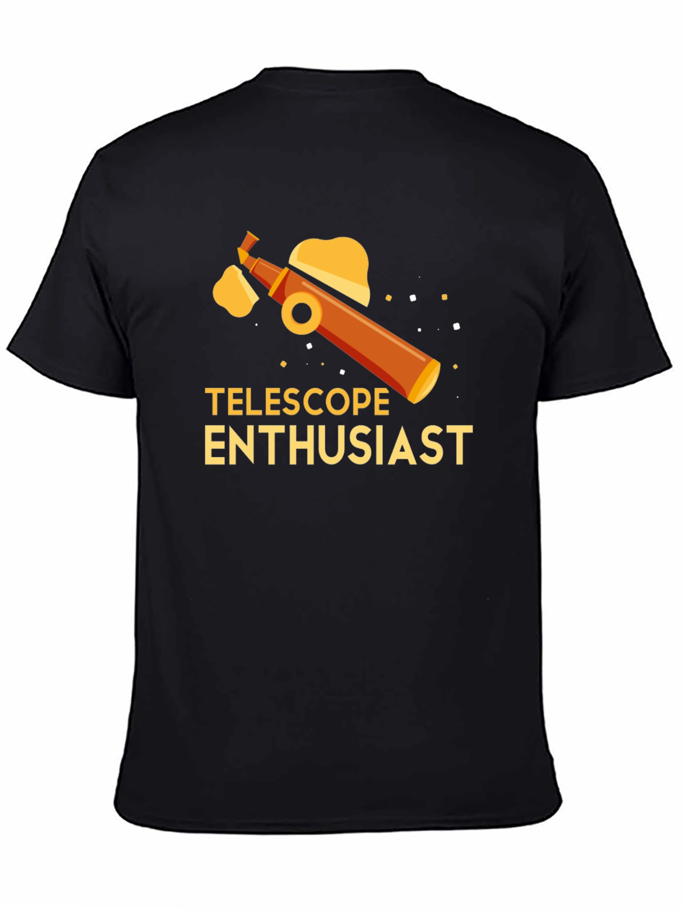 Telescope Enthusiast Graphic Tee - Astronomy Lovers Shirt