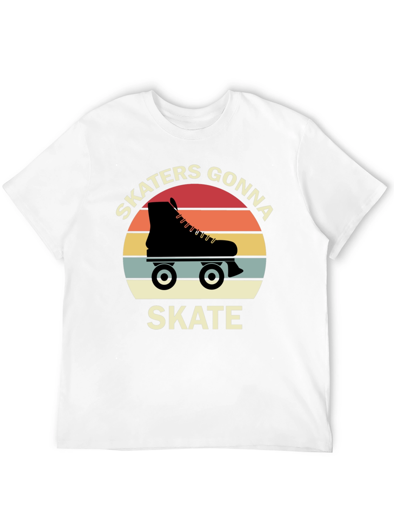 Skaters Gonna Skate Retro T-Shirt