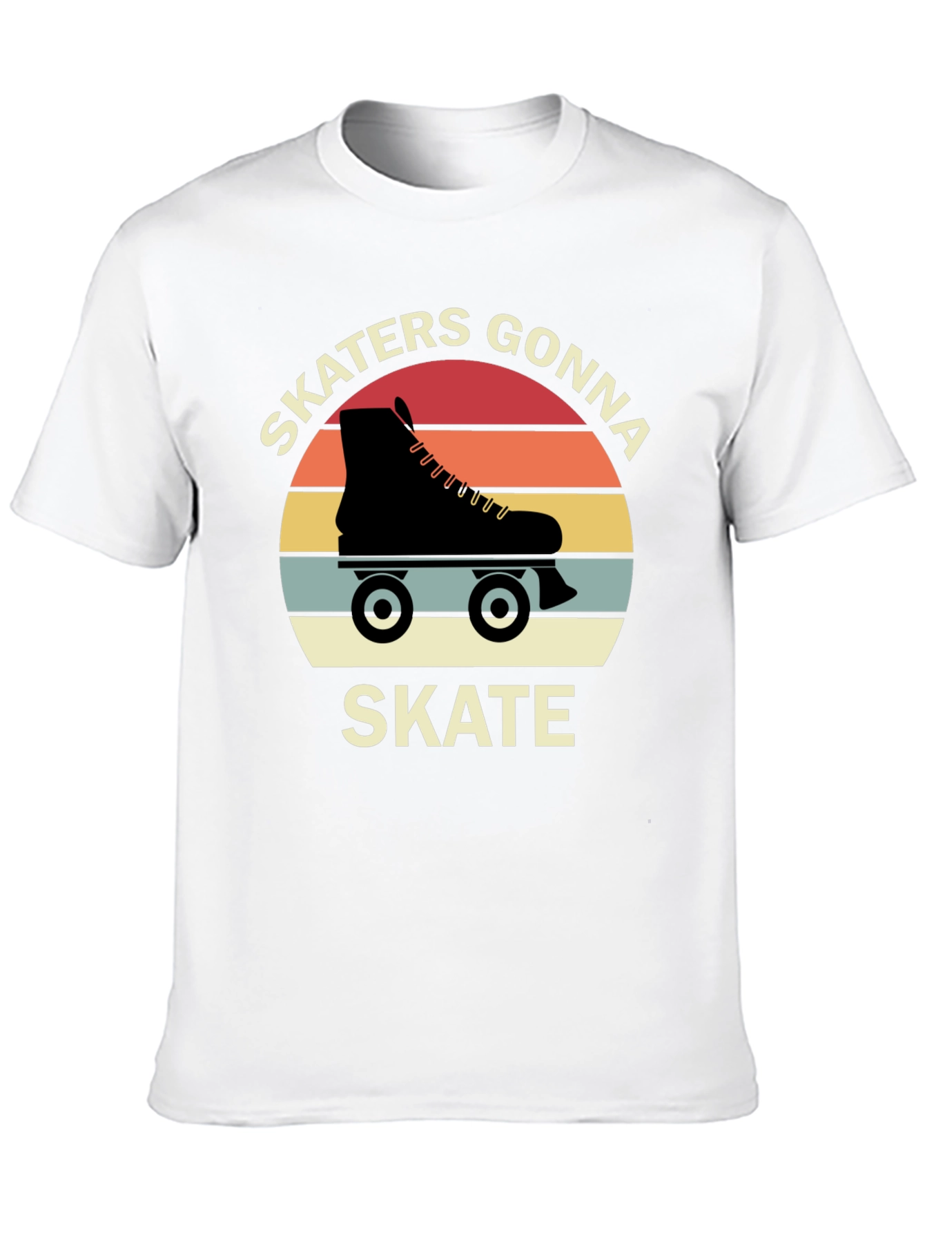 Skaters Gonna Skate Retro T-Shirt
