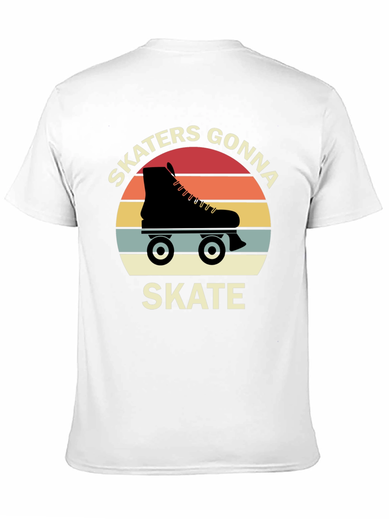 Skaters Gonna Skate Retro T-Shirt