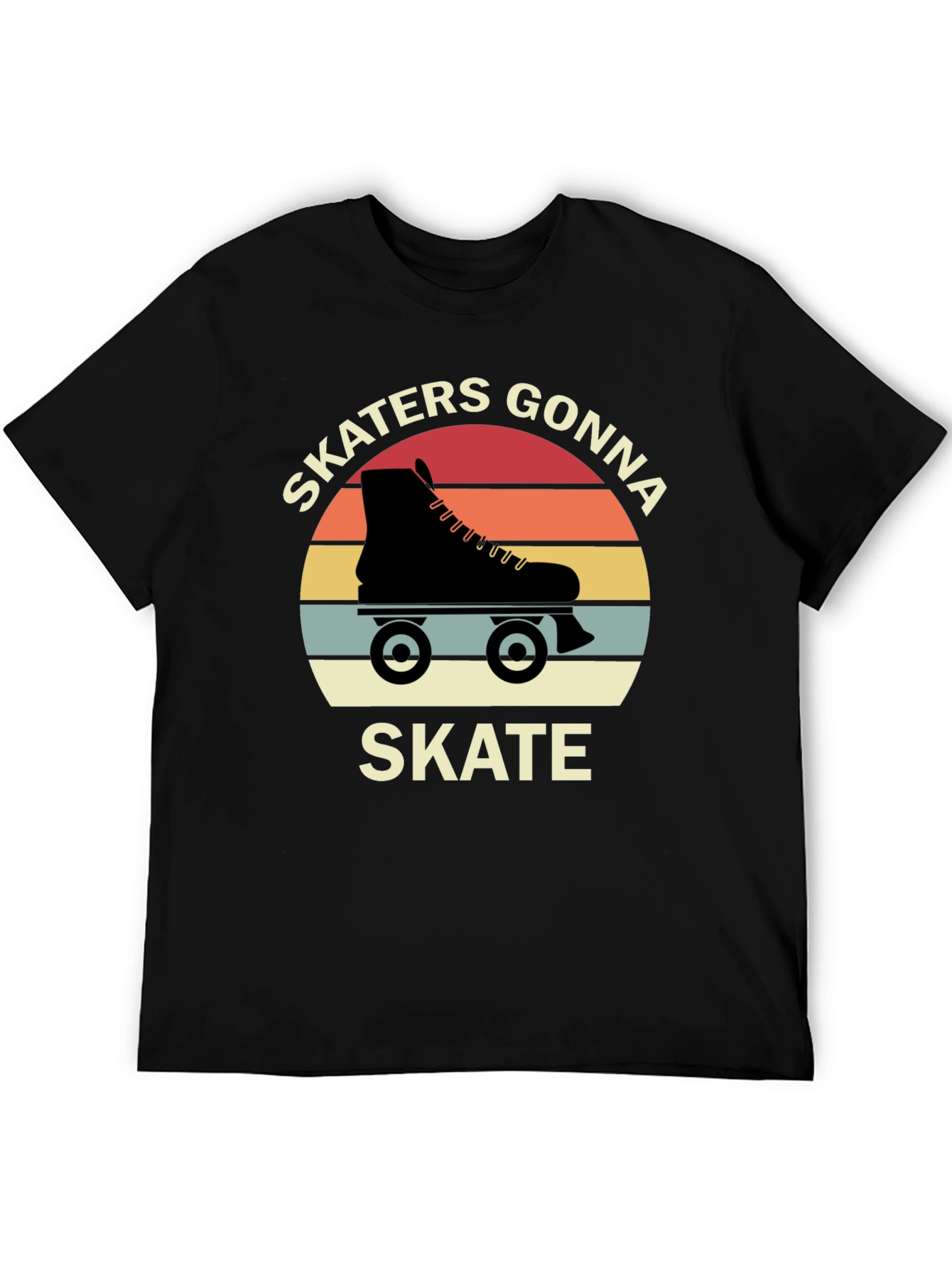Skaters Gonna Skate Retro T-Shirt