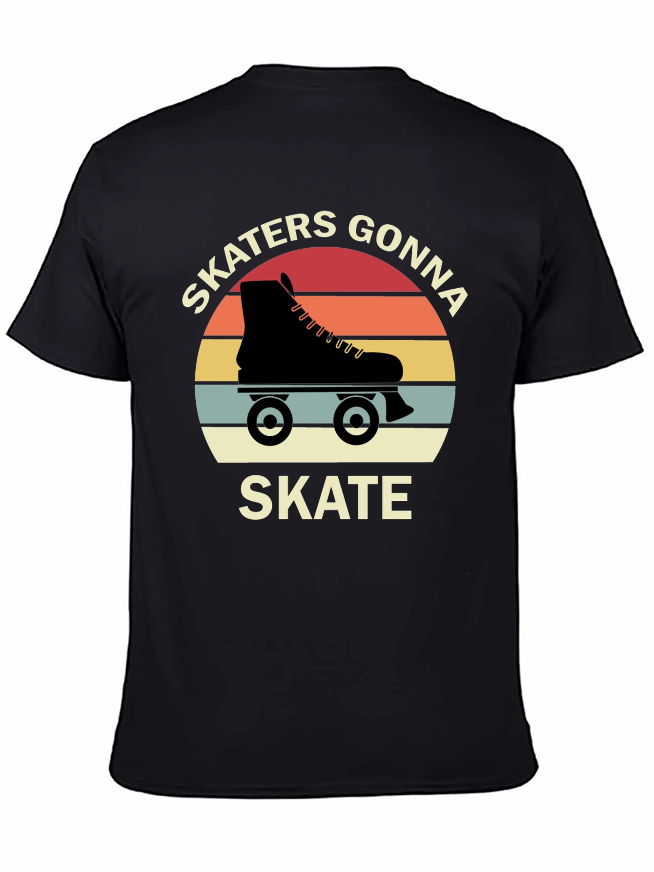 Skaters Gonna Skate Retro T-Shirt
