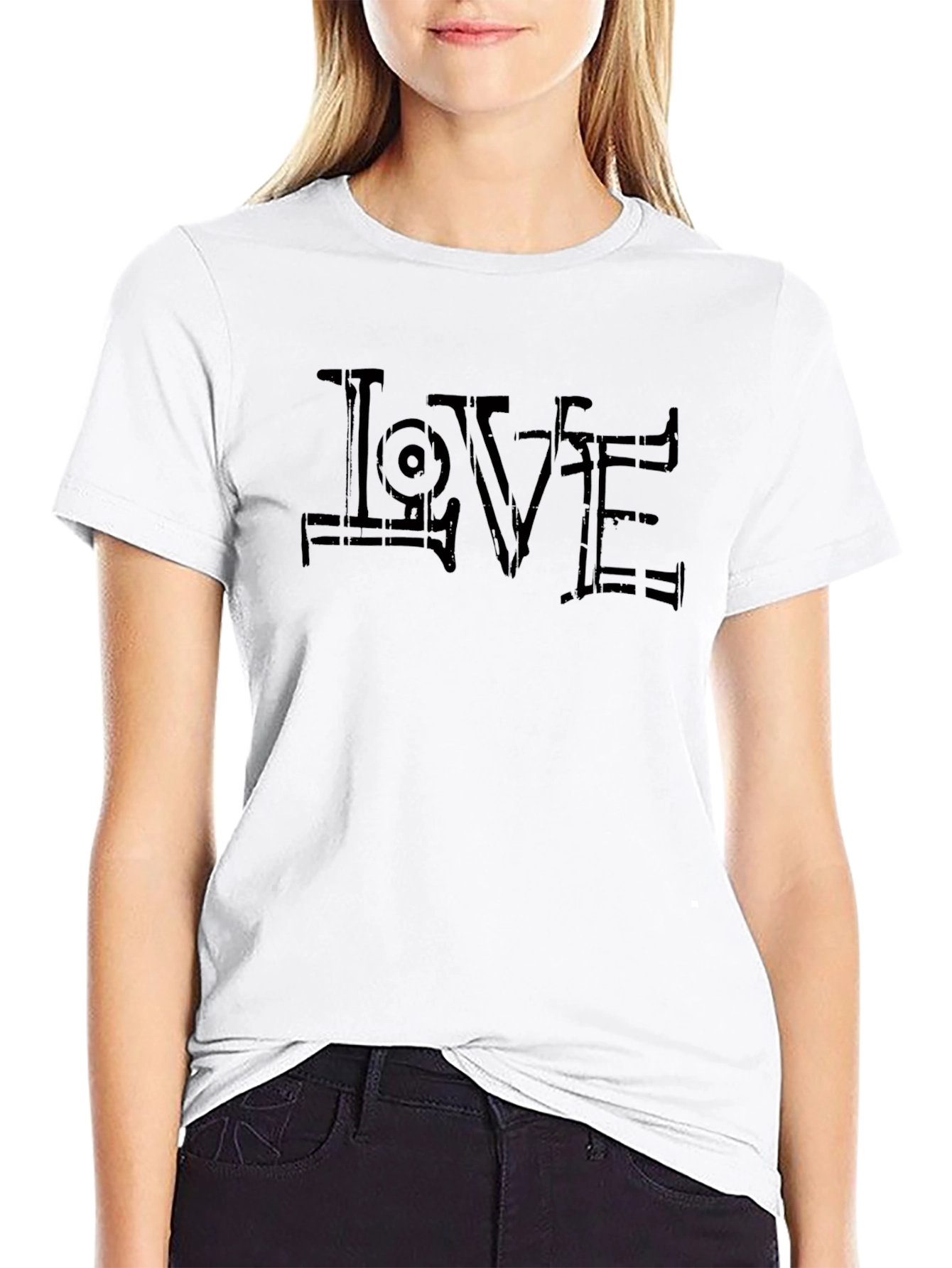 Love Graphic Black T-Shirt