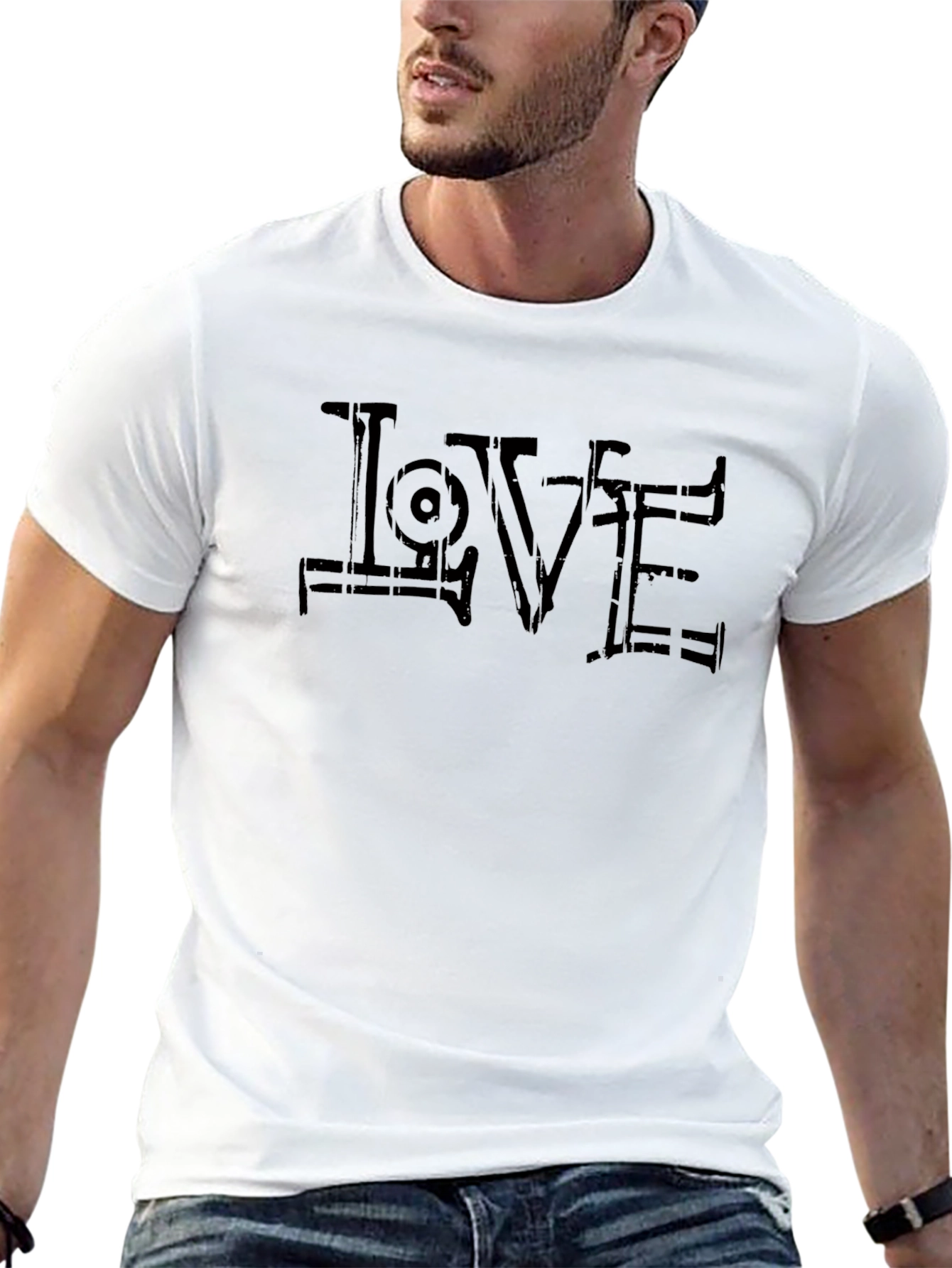 Love Graphic Black T-Shirt