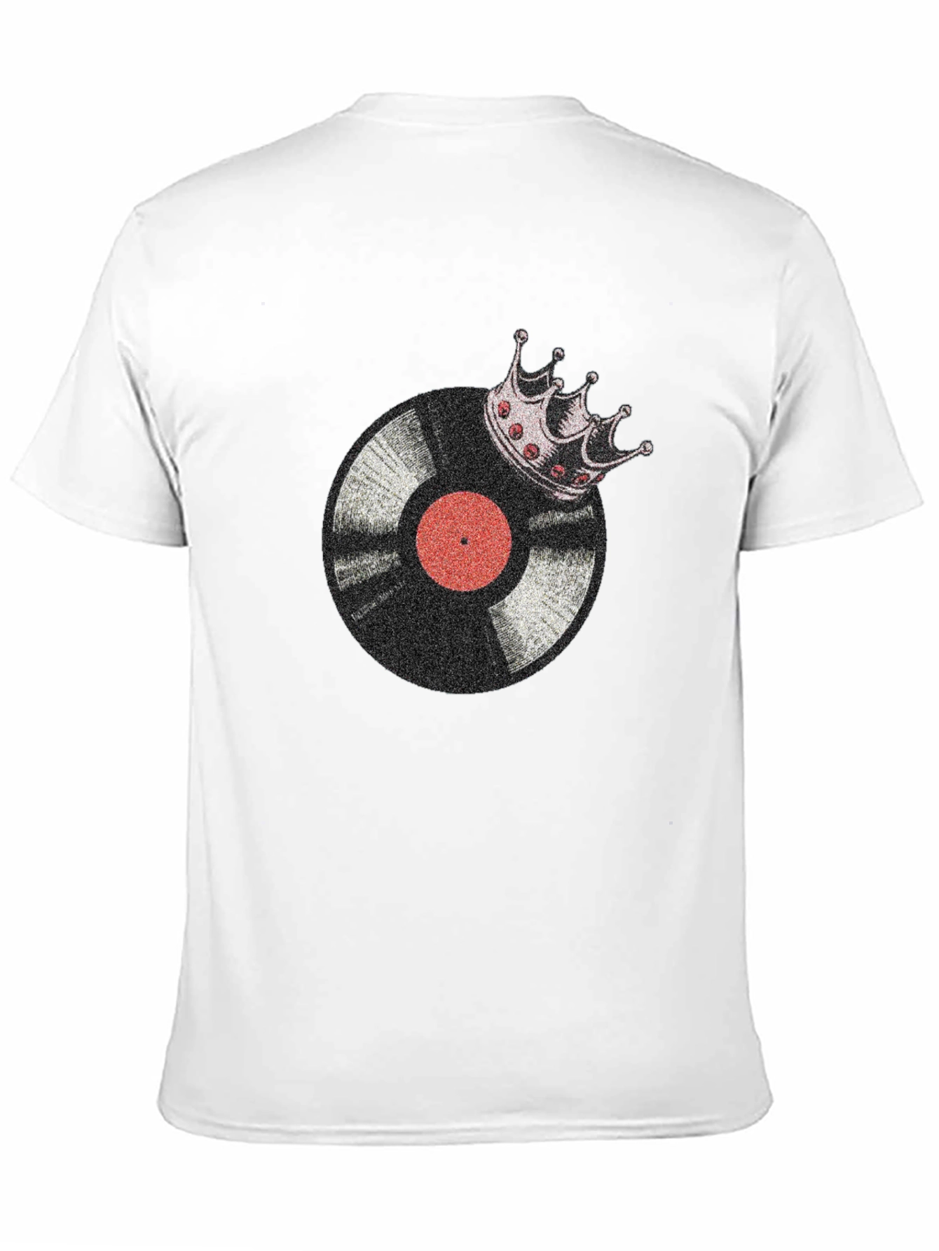 Vinyl King Mens Black Graphic Tee