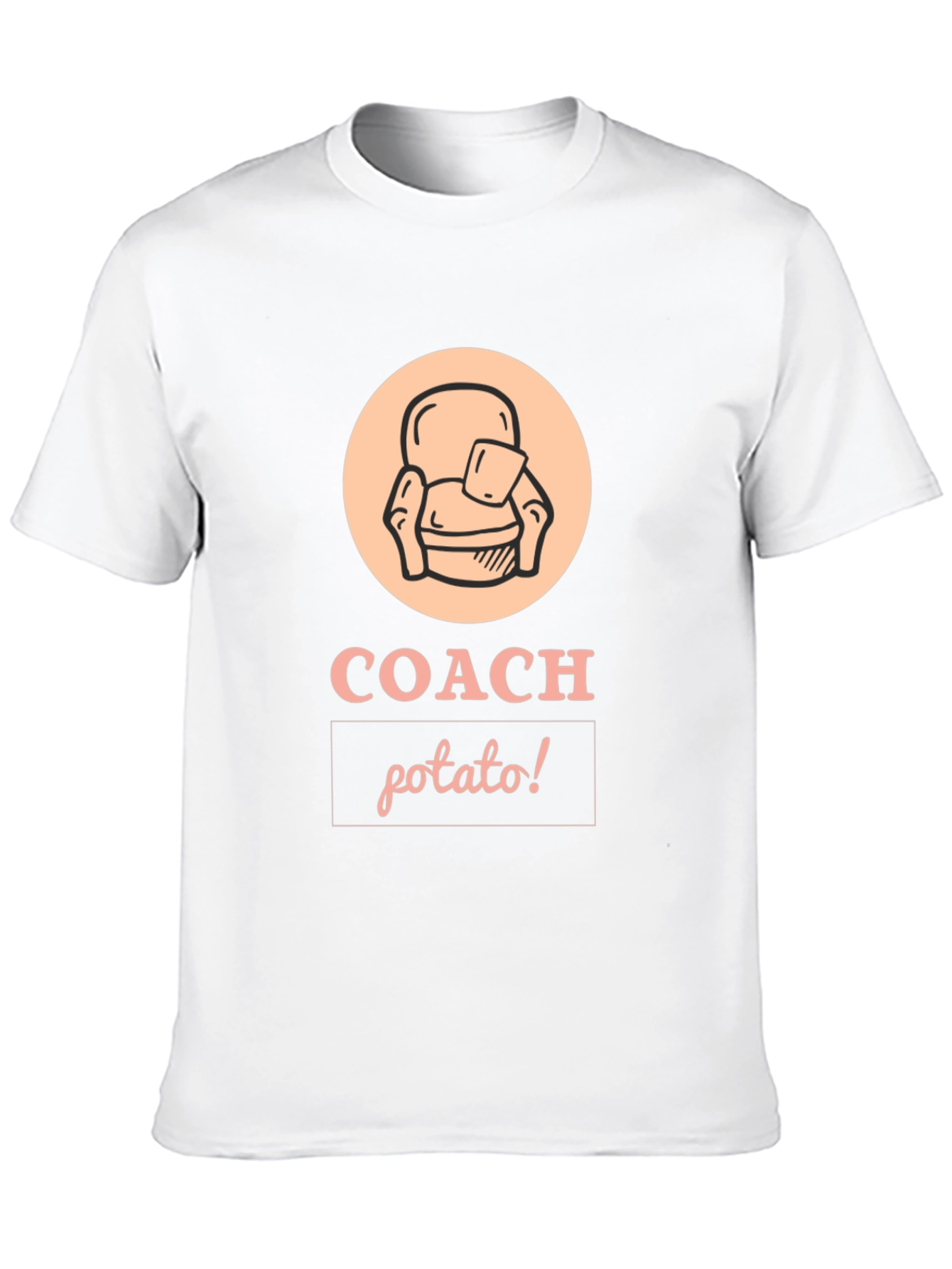 Coach Potato Graphic T-Shirt - Comfort & Style