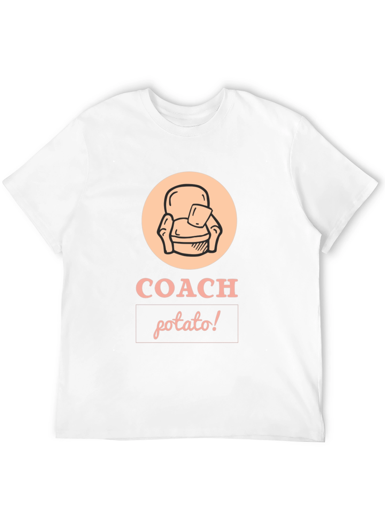 Coach Potato Graphic T-Shirt - Comfort & Style