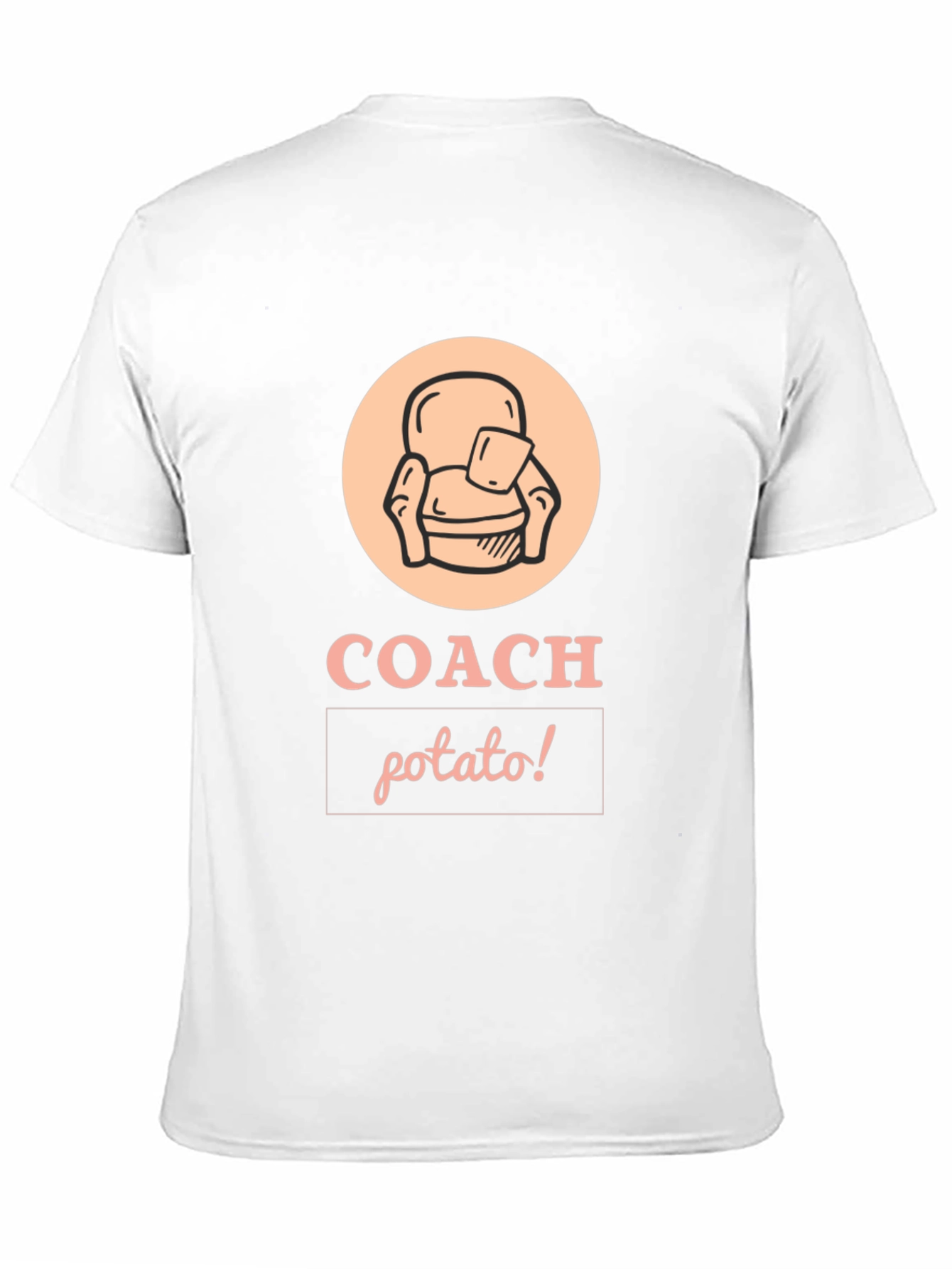 Coach Potato Graphic T-Shirt - Comfort & Style