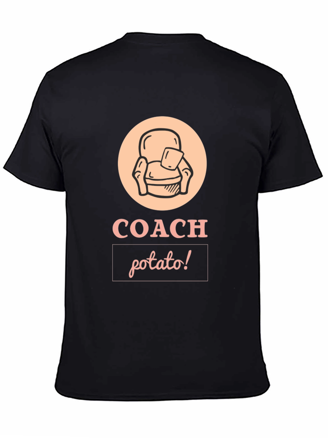 Coach Potato Graphic T-Shirt - Comfort & Style