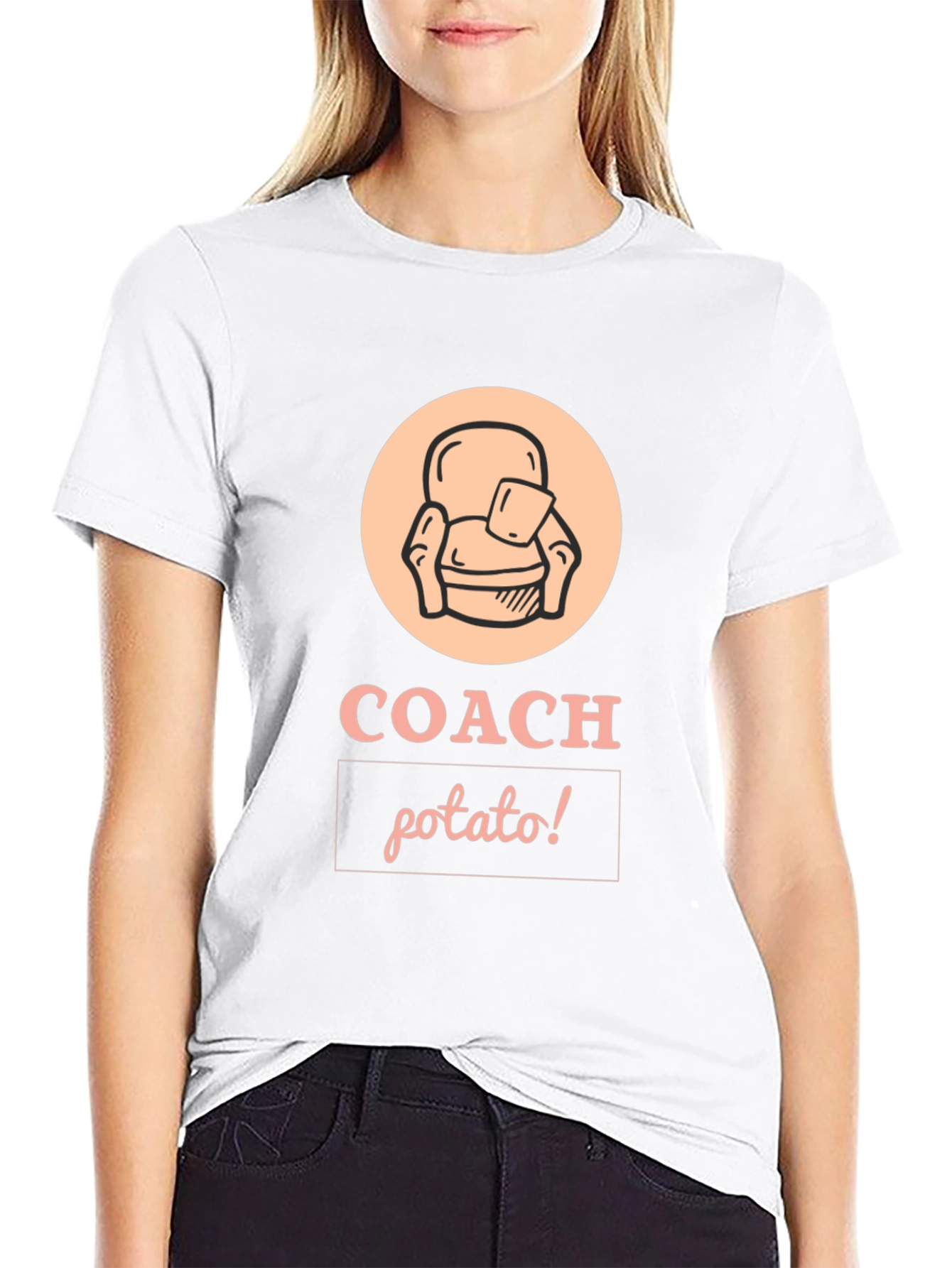 Coach Potato Graphic T-Shirt - Comfort & Style