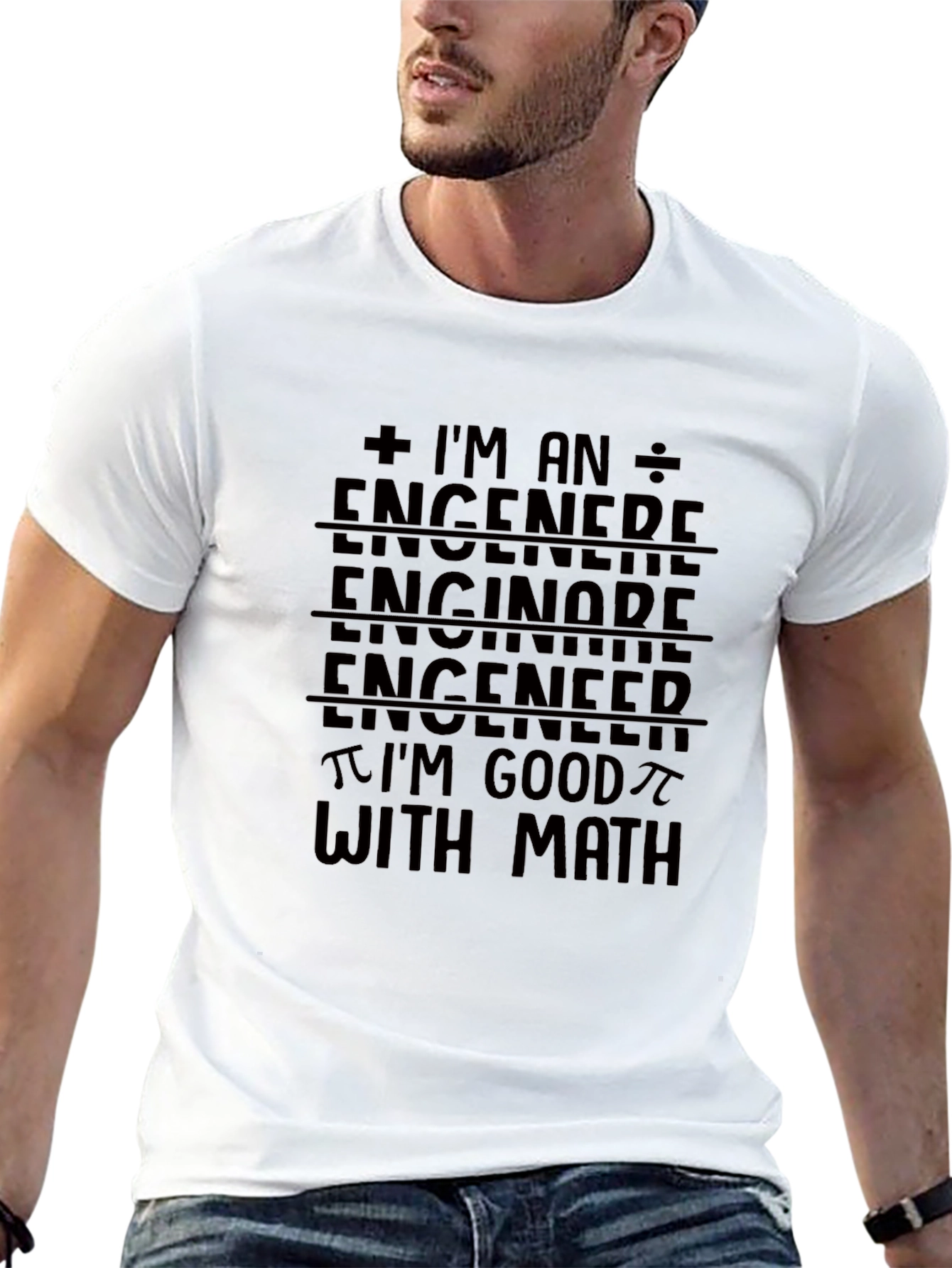 Engineer Math Black T-Shirt