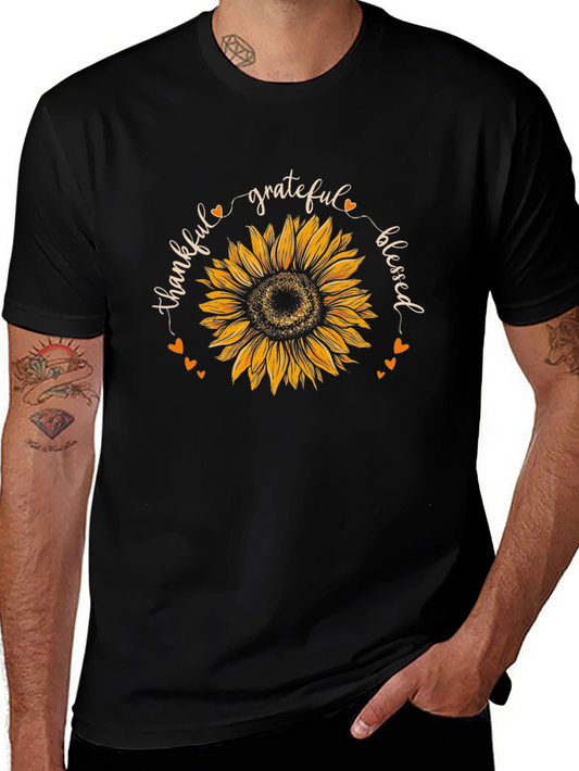 Thankful Sunflower Graphic Tee