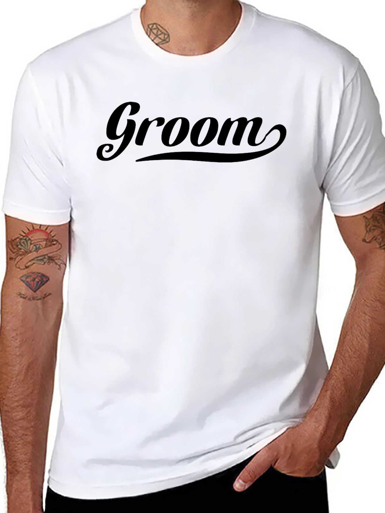Groom Crew Tee - Stylish Wedding Apparel