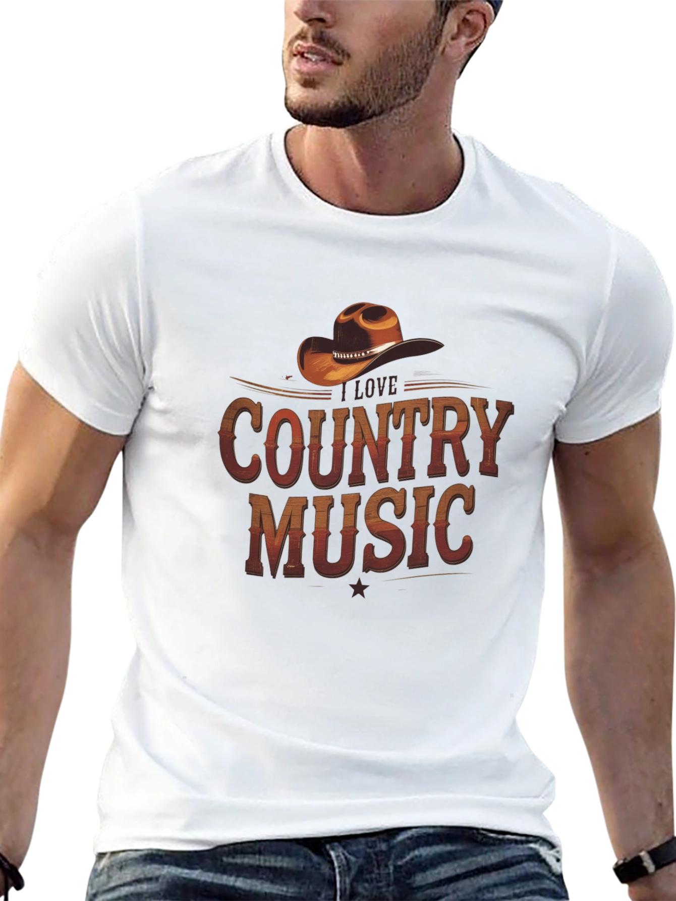 I Love Country Music T-Shirt