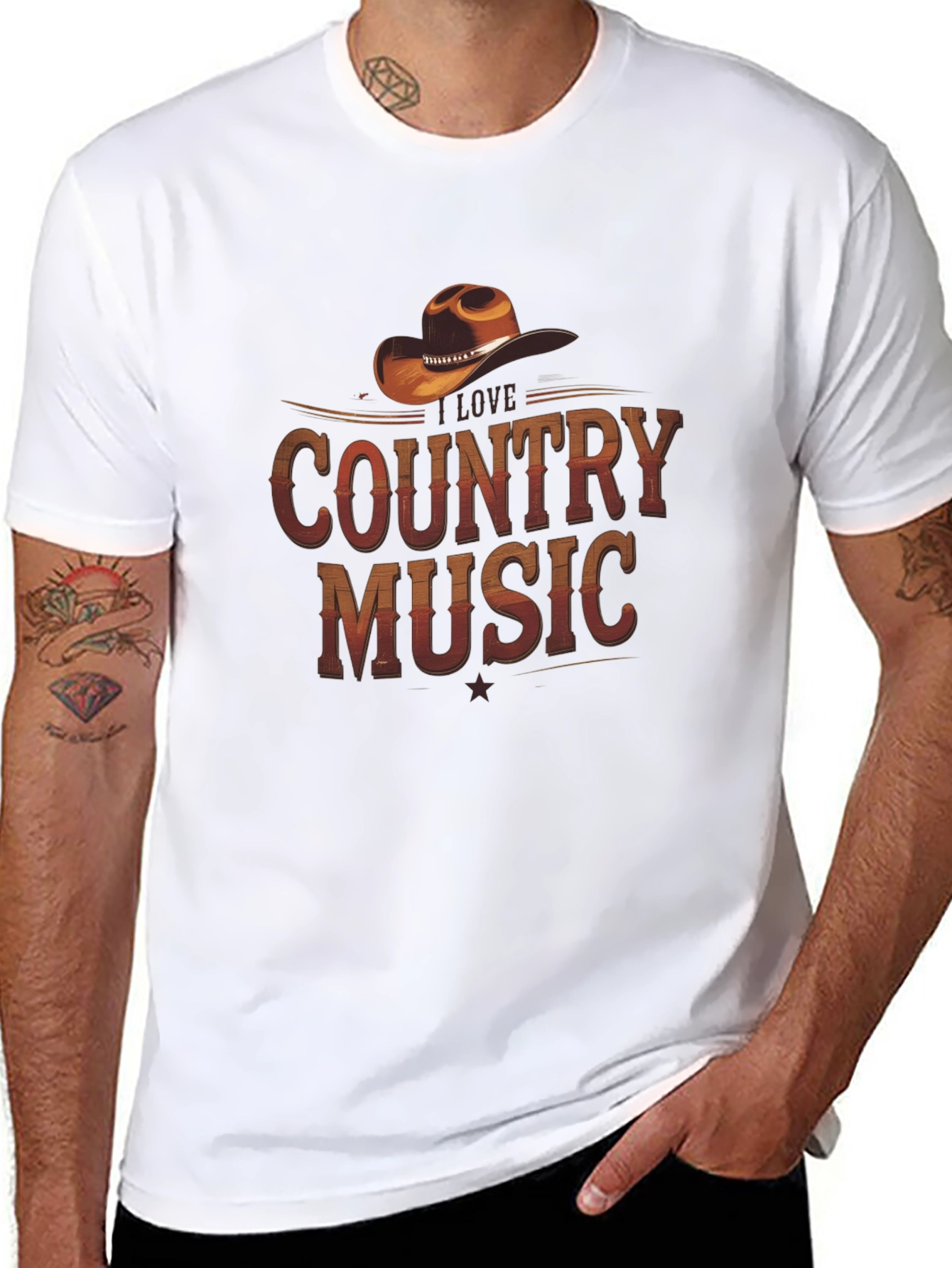 I Love Country Music T-Shirt