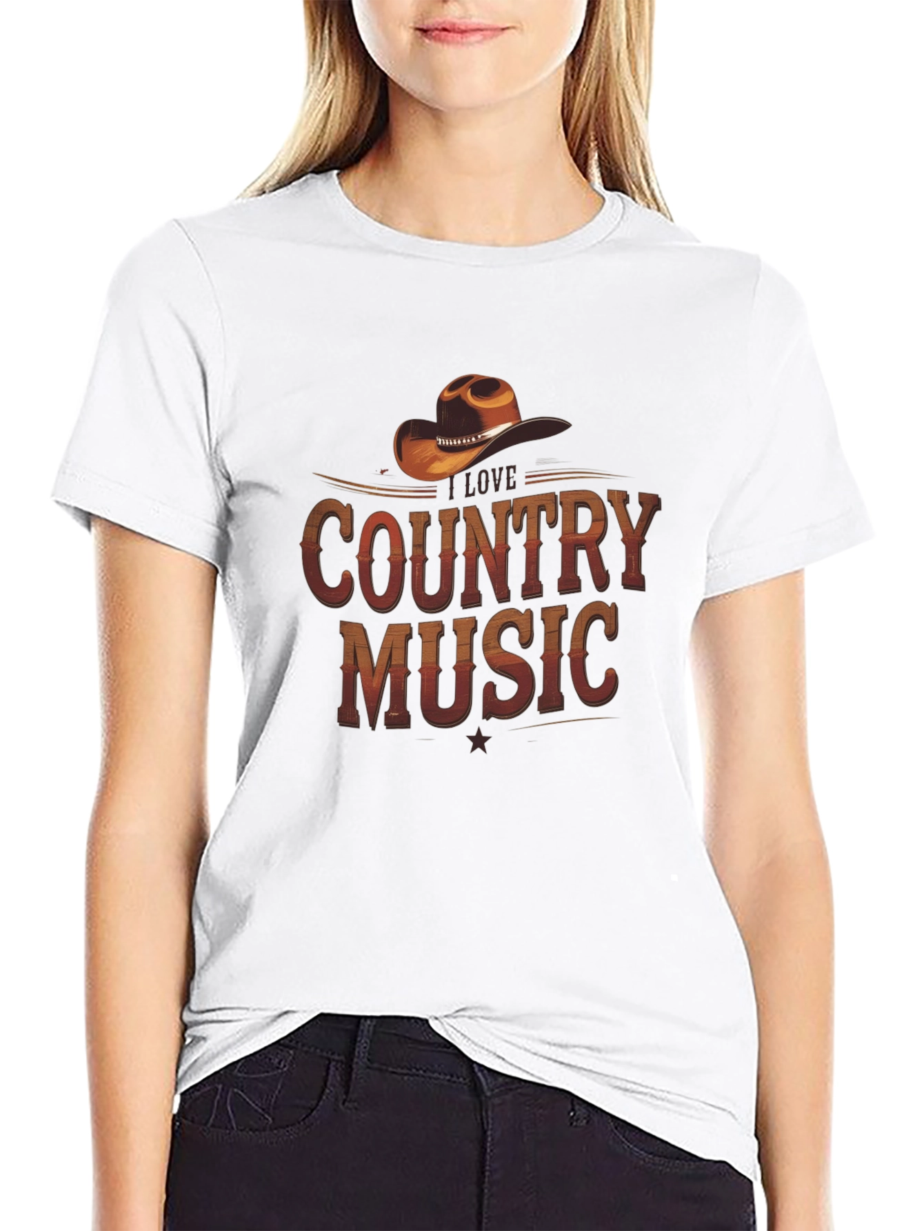I Love Country Music T-Shirt